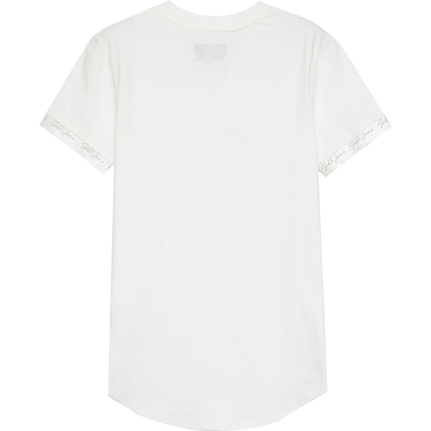 T-shirt logo signature relief Blanc - Image 7