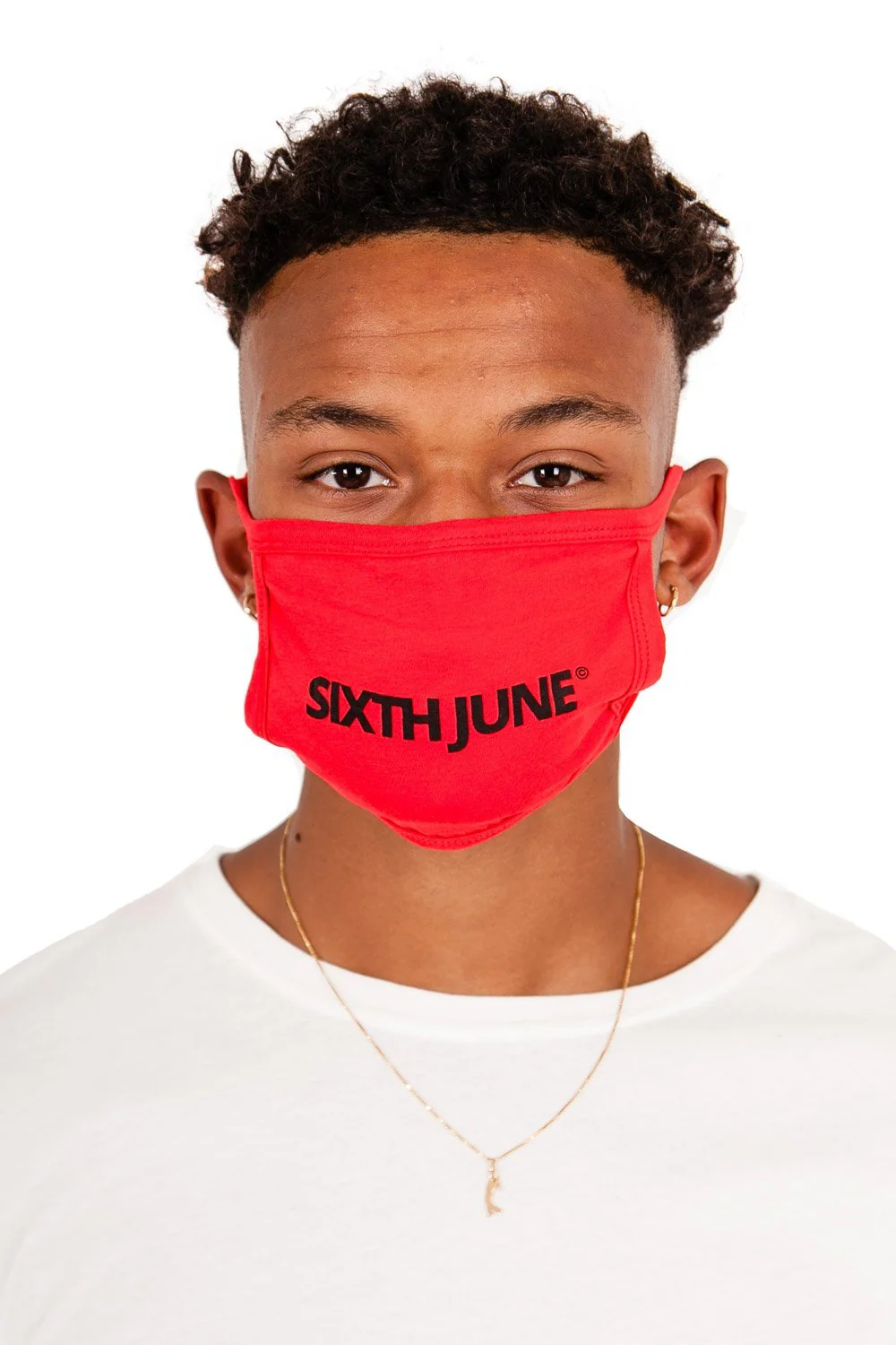 Masque Sixth June rouge - Image 2