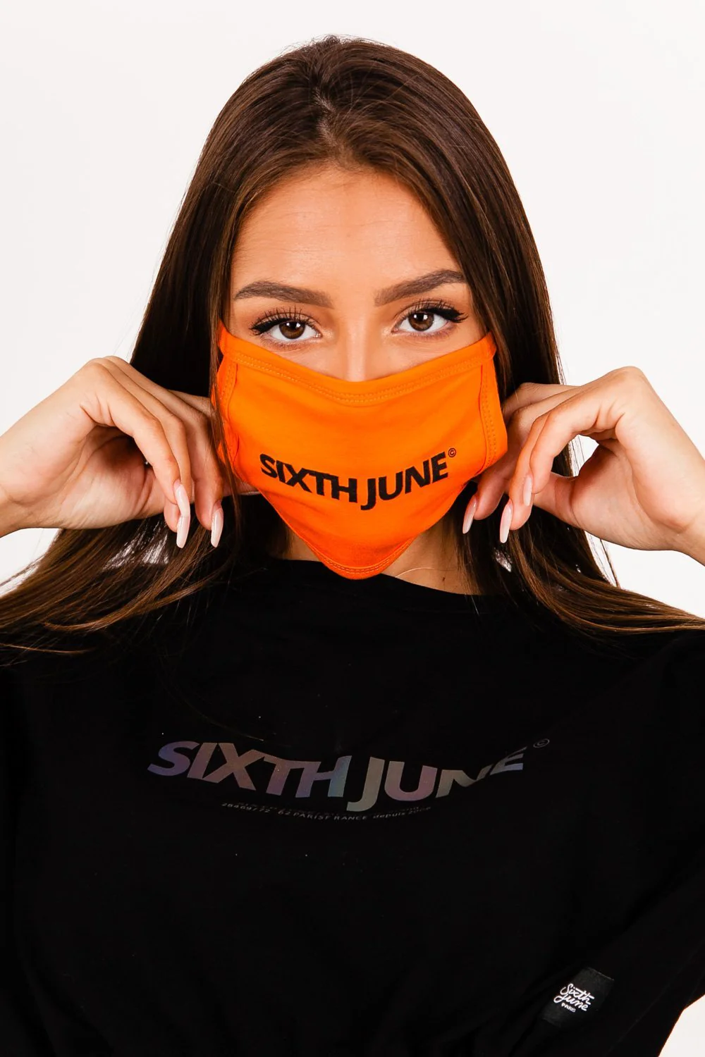Masque logo Sixth June orange - Image 4