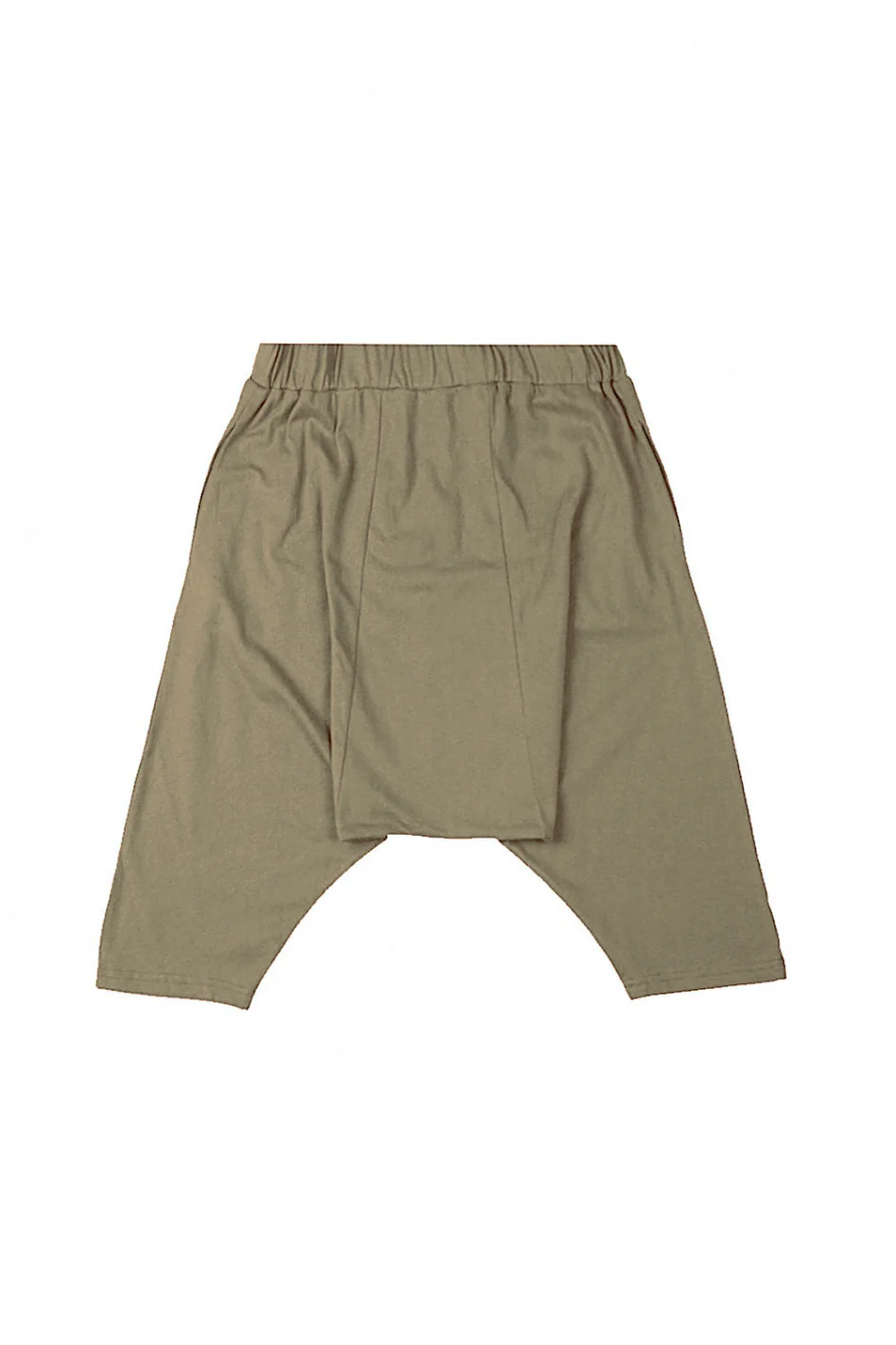 Short sarouel uni kaki 1876V - Image 4