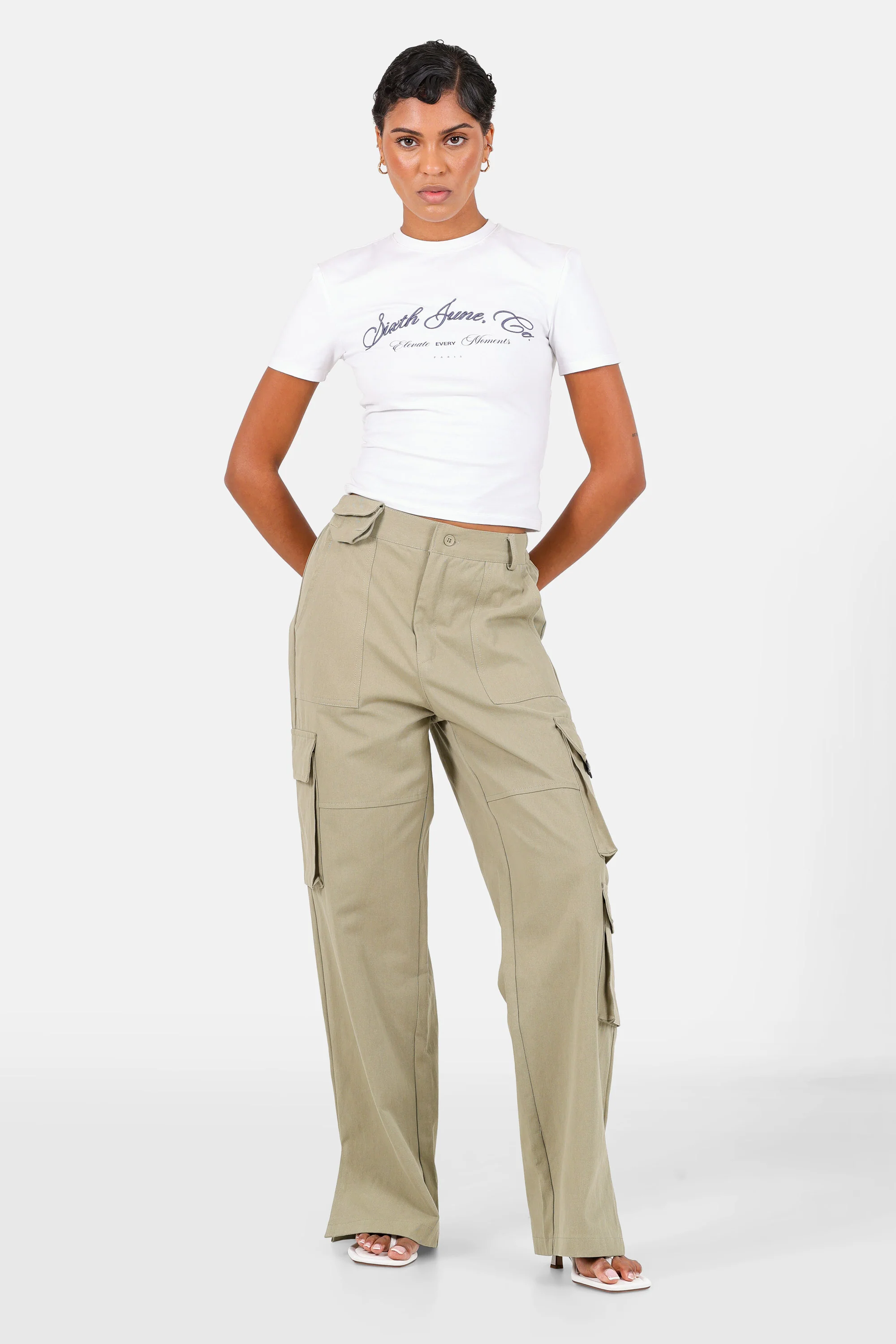 ELEVATE embroidery s/s top - Image 2