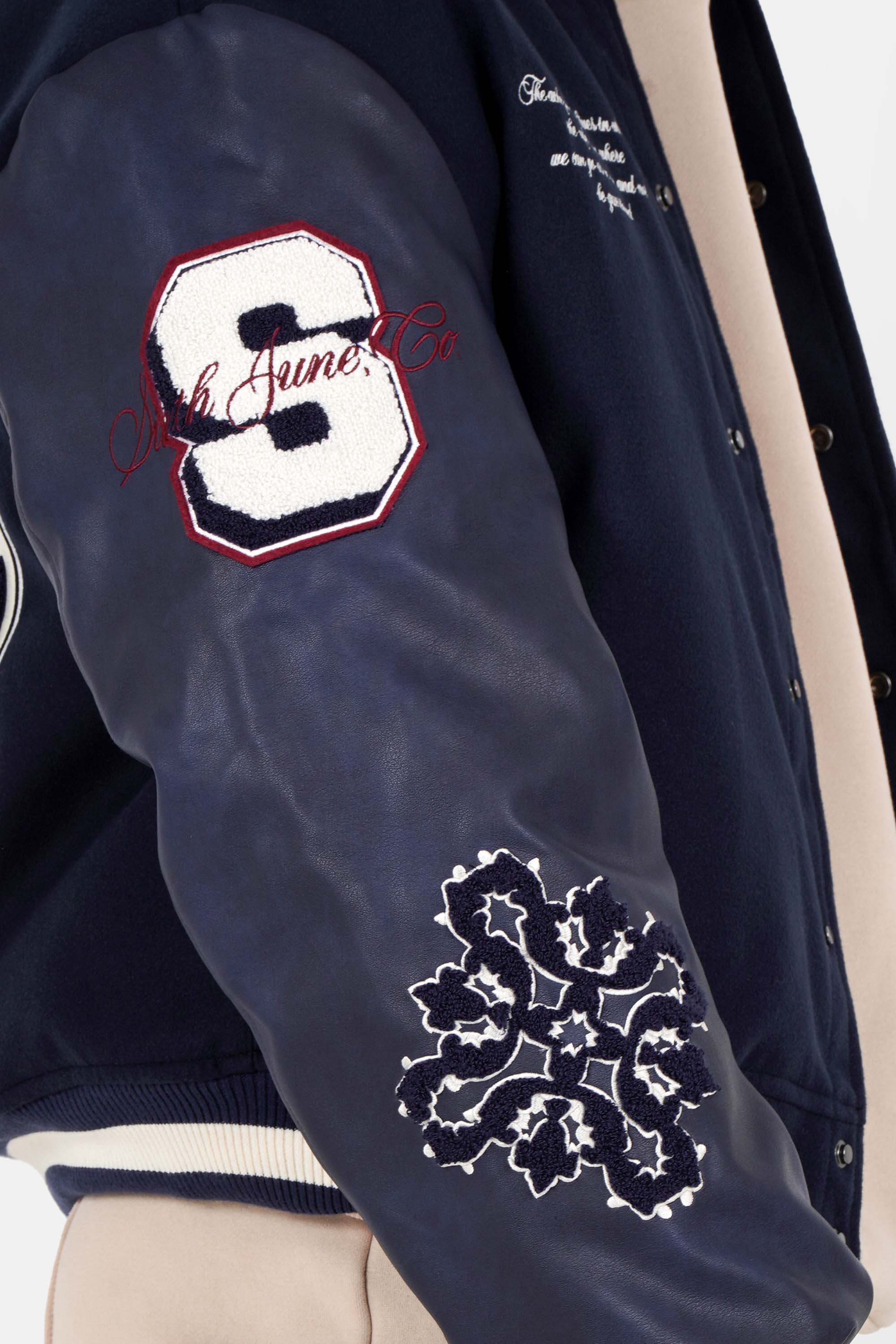 MAISON SJ varsity jacket - Image 4