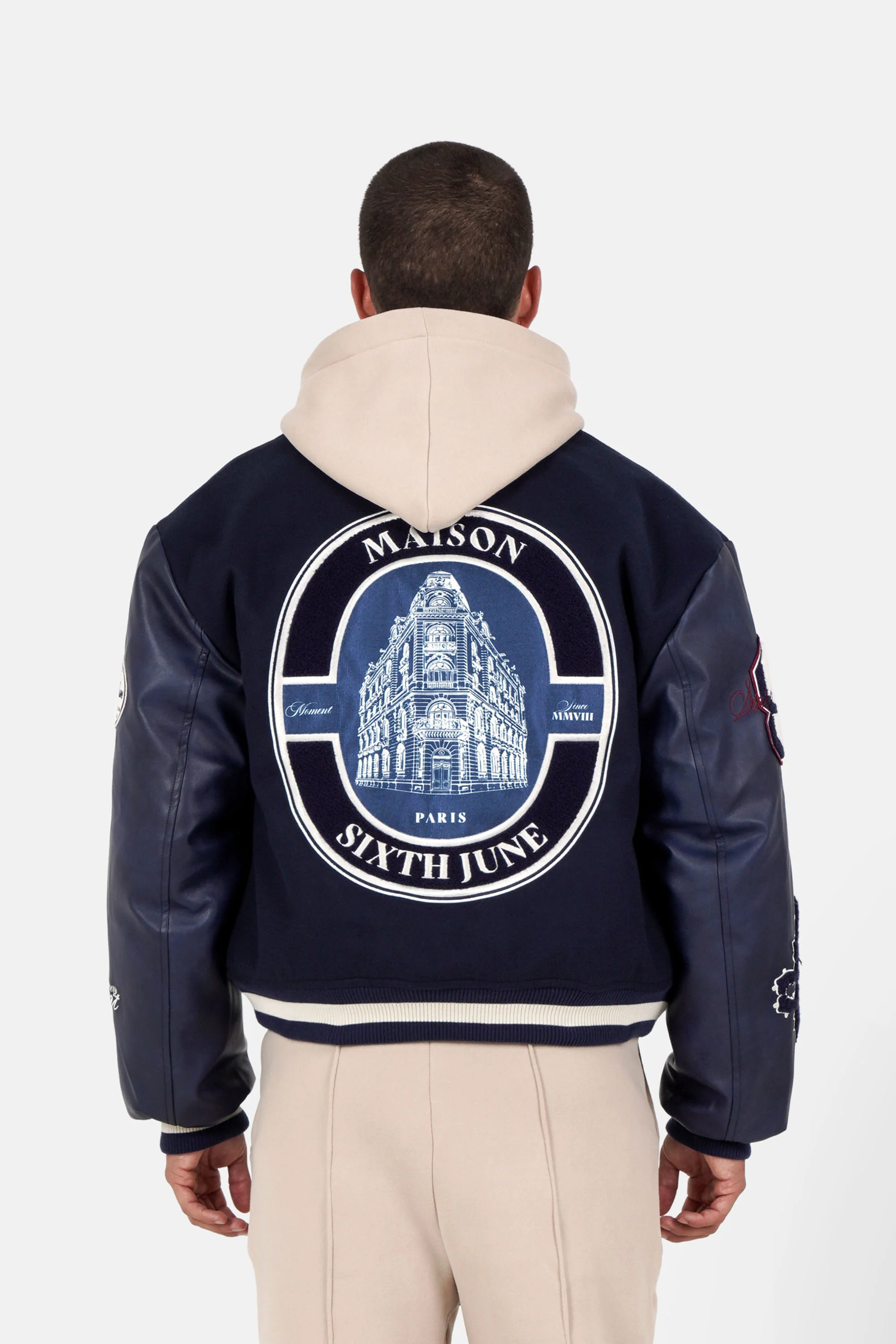 MAISON SJ varsity jacket - Image 5