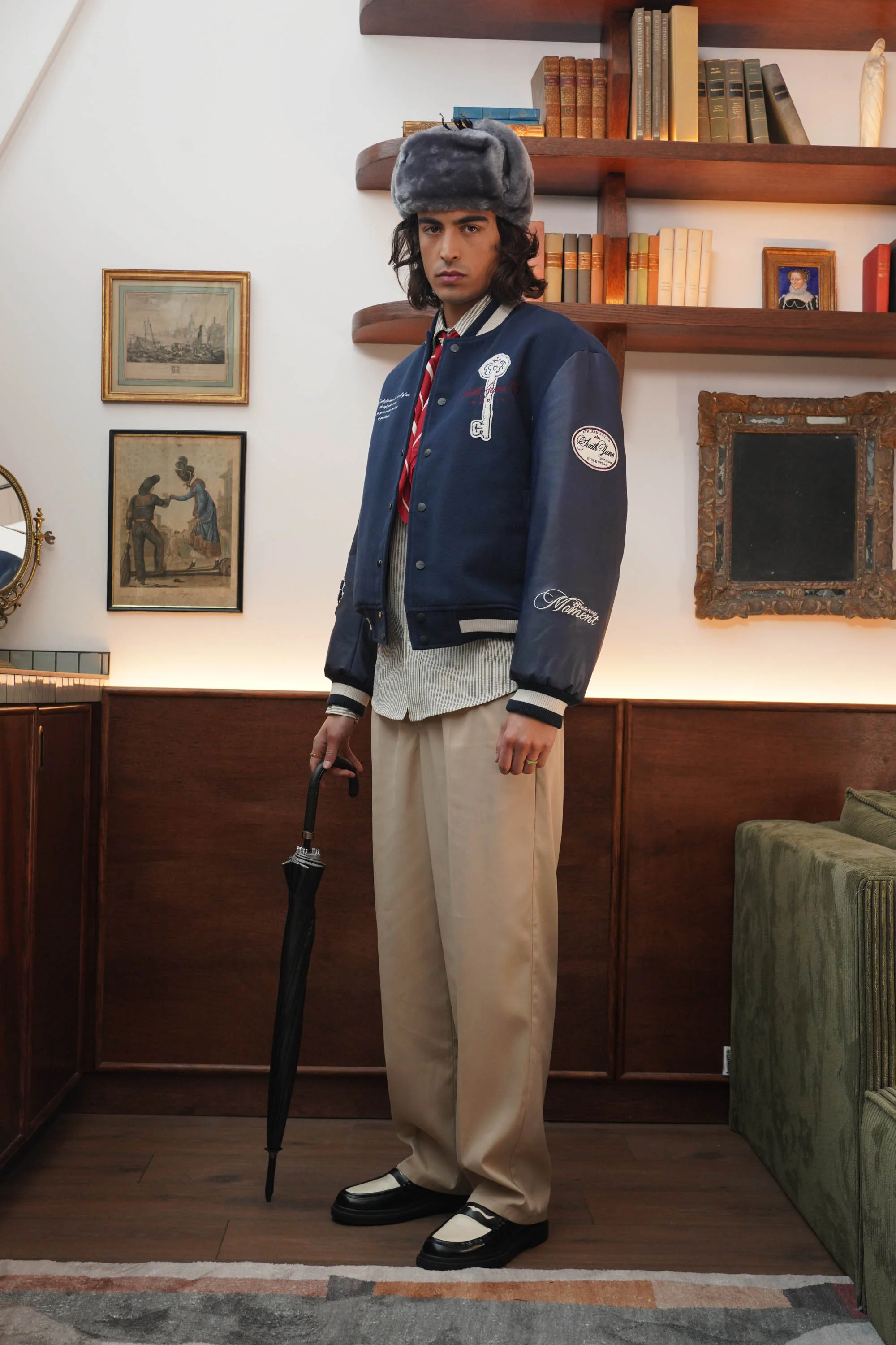 MAISON SJ varsity jacket - Image 6