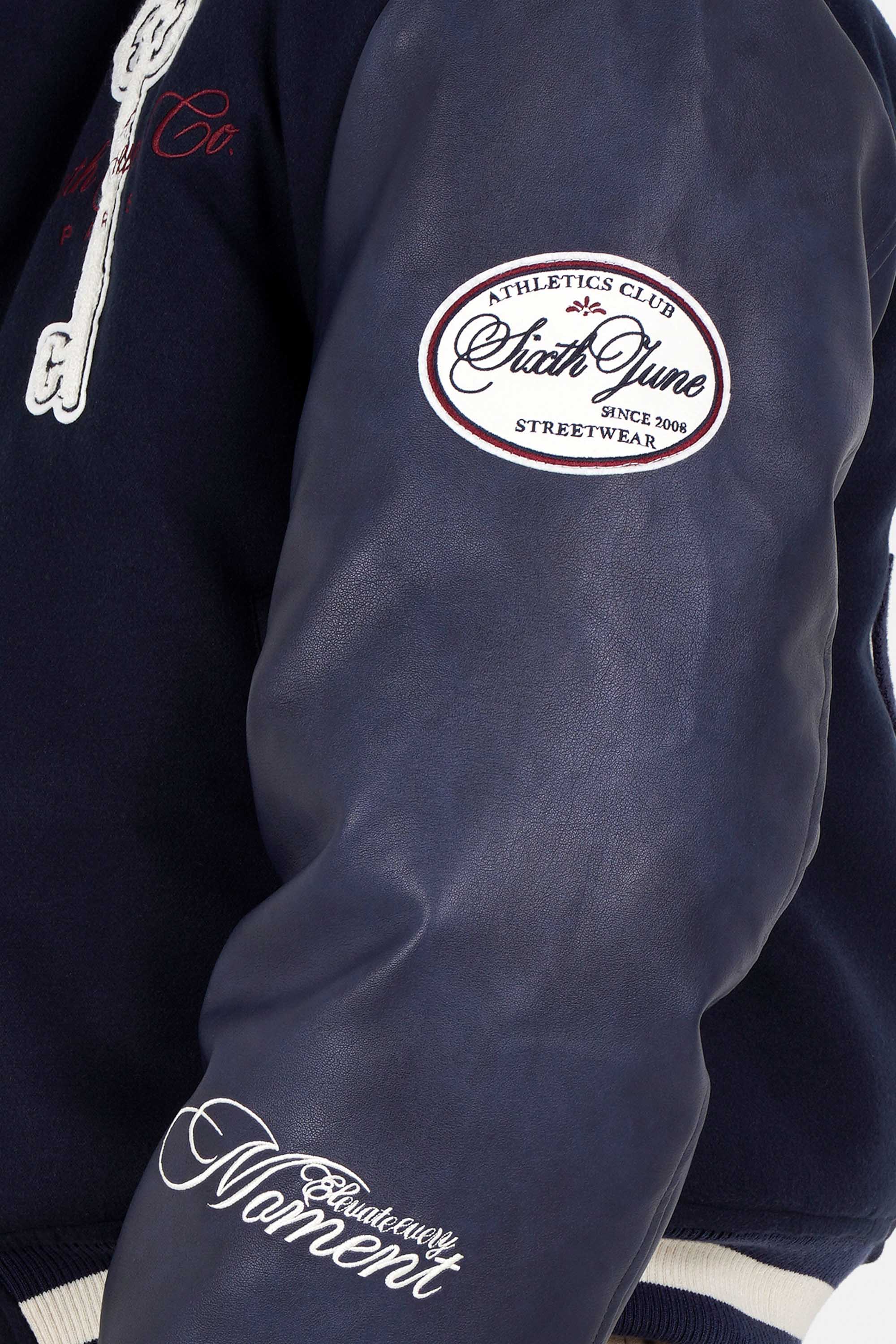 MAISON SJ varsity jacket - Image 7