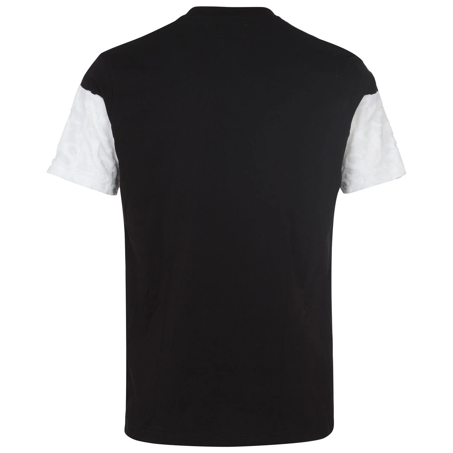 T-shirt bande monogramme tissée Noir - Image 7