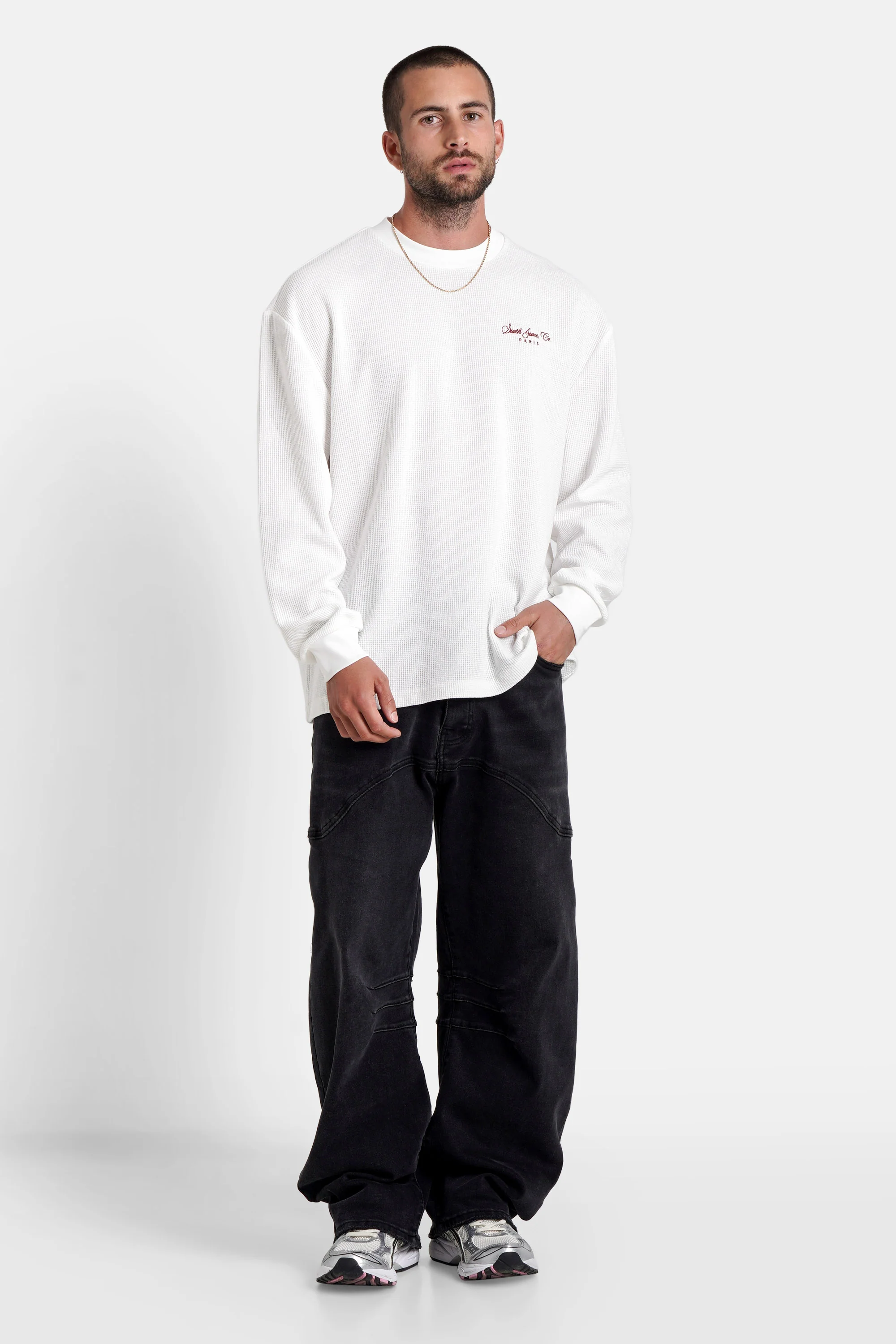 ELEVATE waffle l/s t-shirt - Image 2