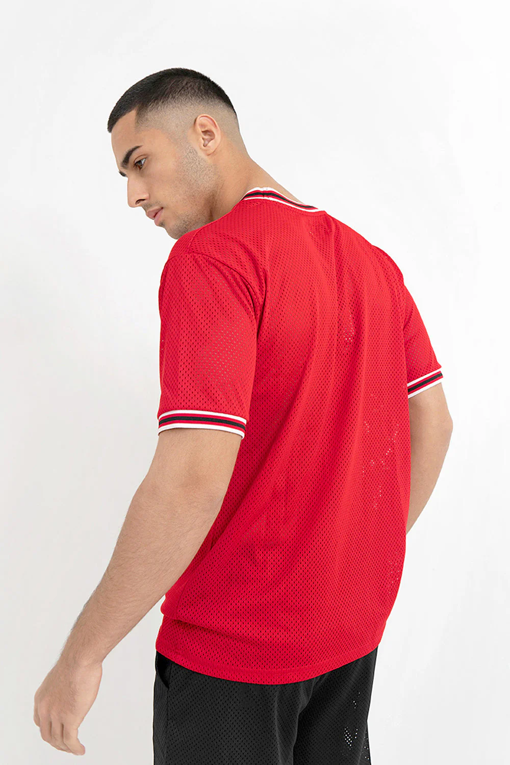 Maillot mesh numéro 10 Rouge - Image 5