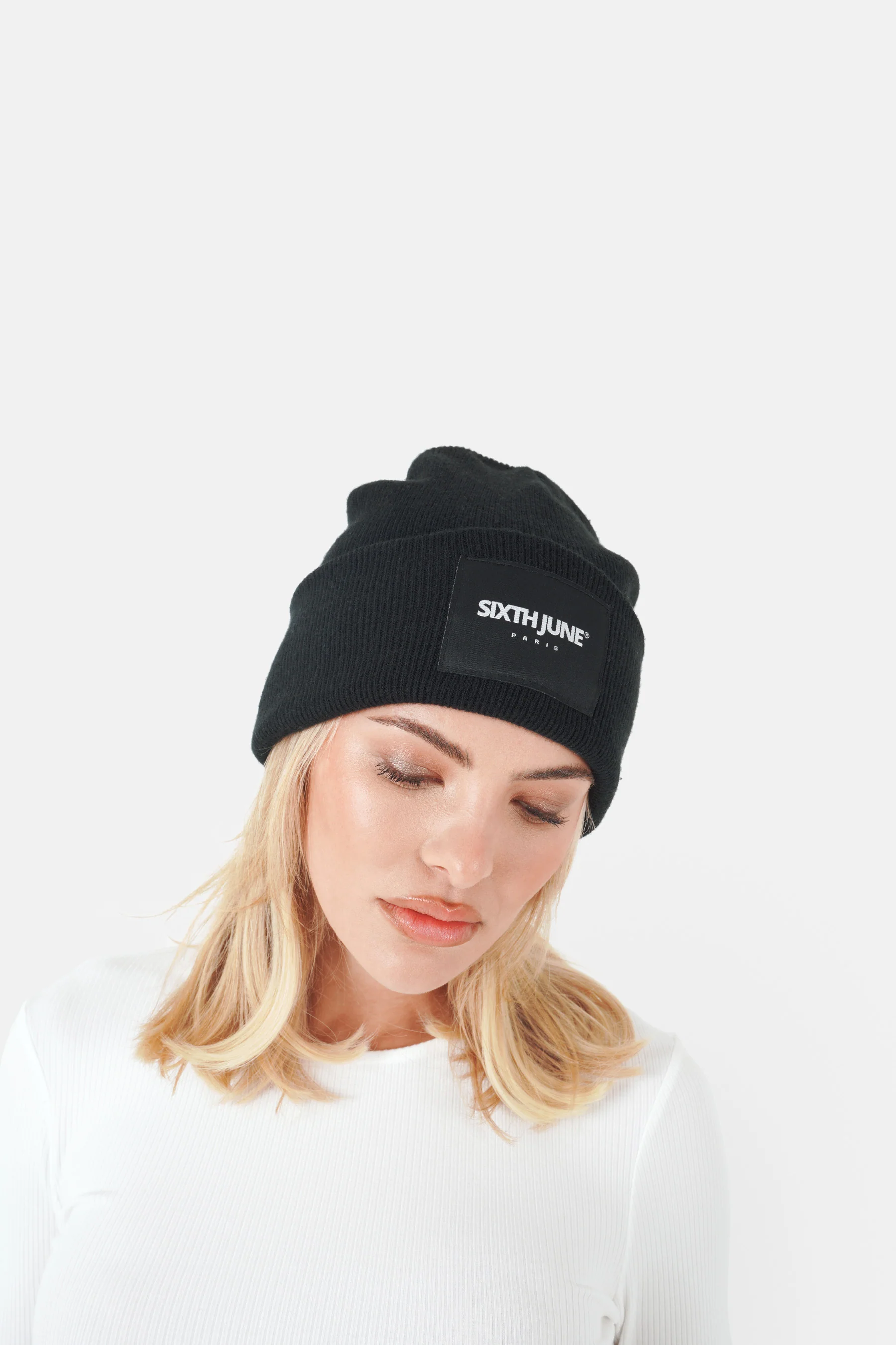 Bonnet logo patch Noir - Image 4