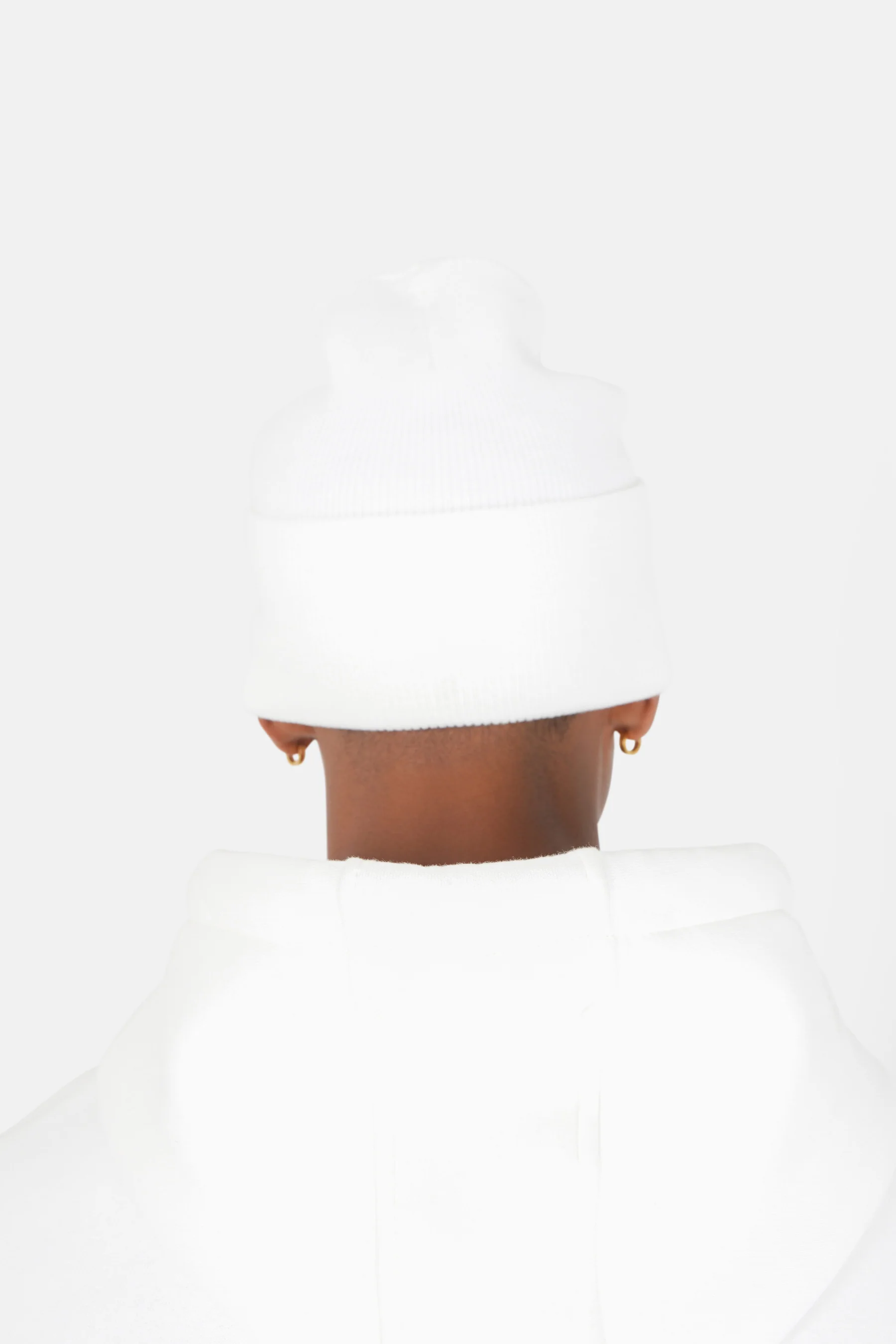 Bonnet logo patch Blanc - Image 5