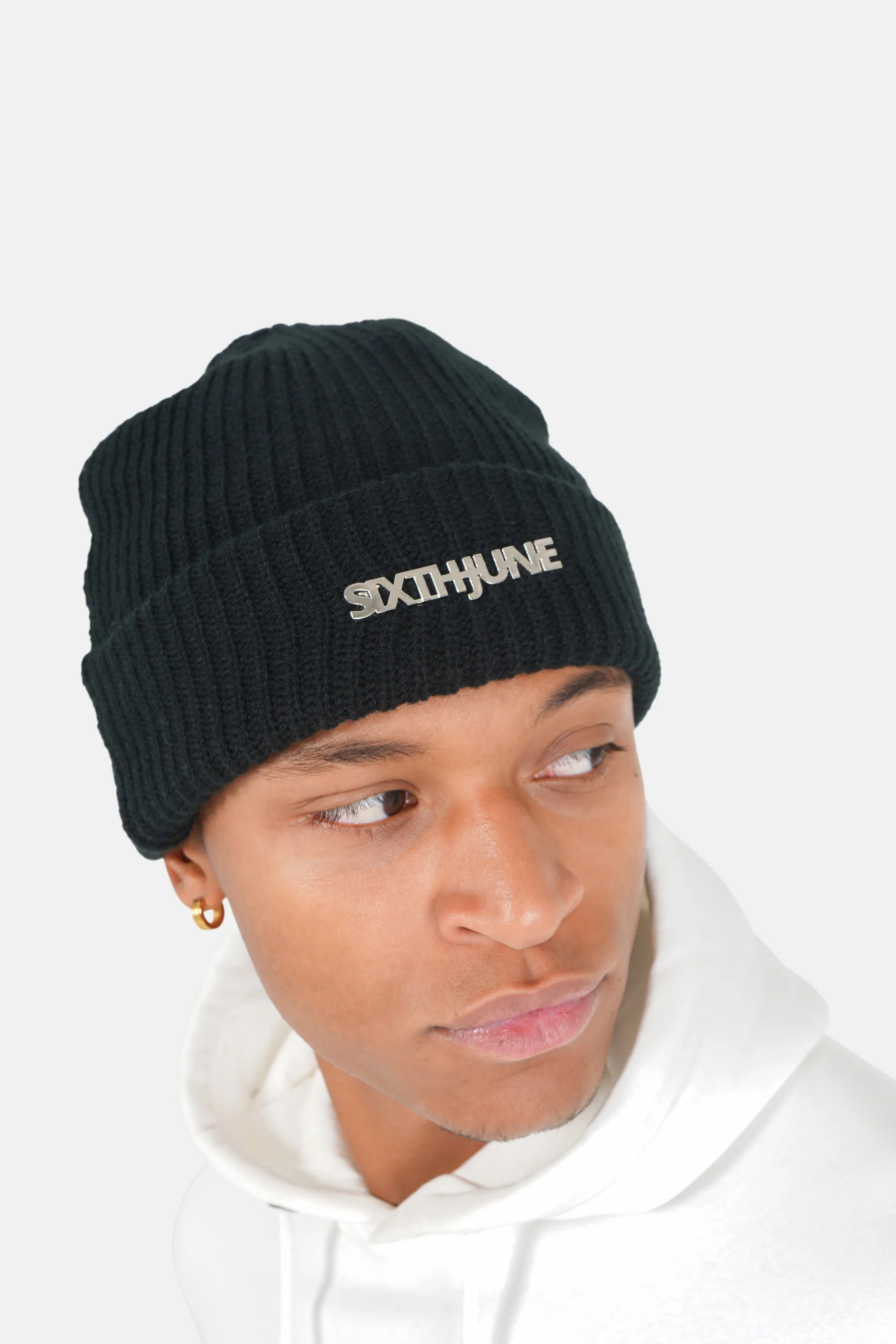 Bonnet logo métallique Noir - Image 2