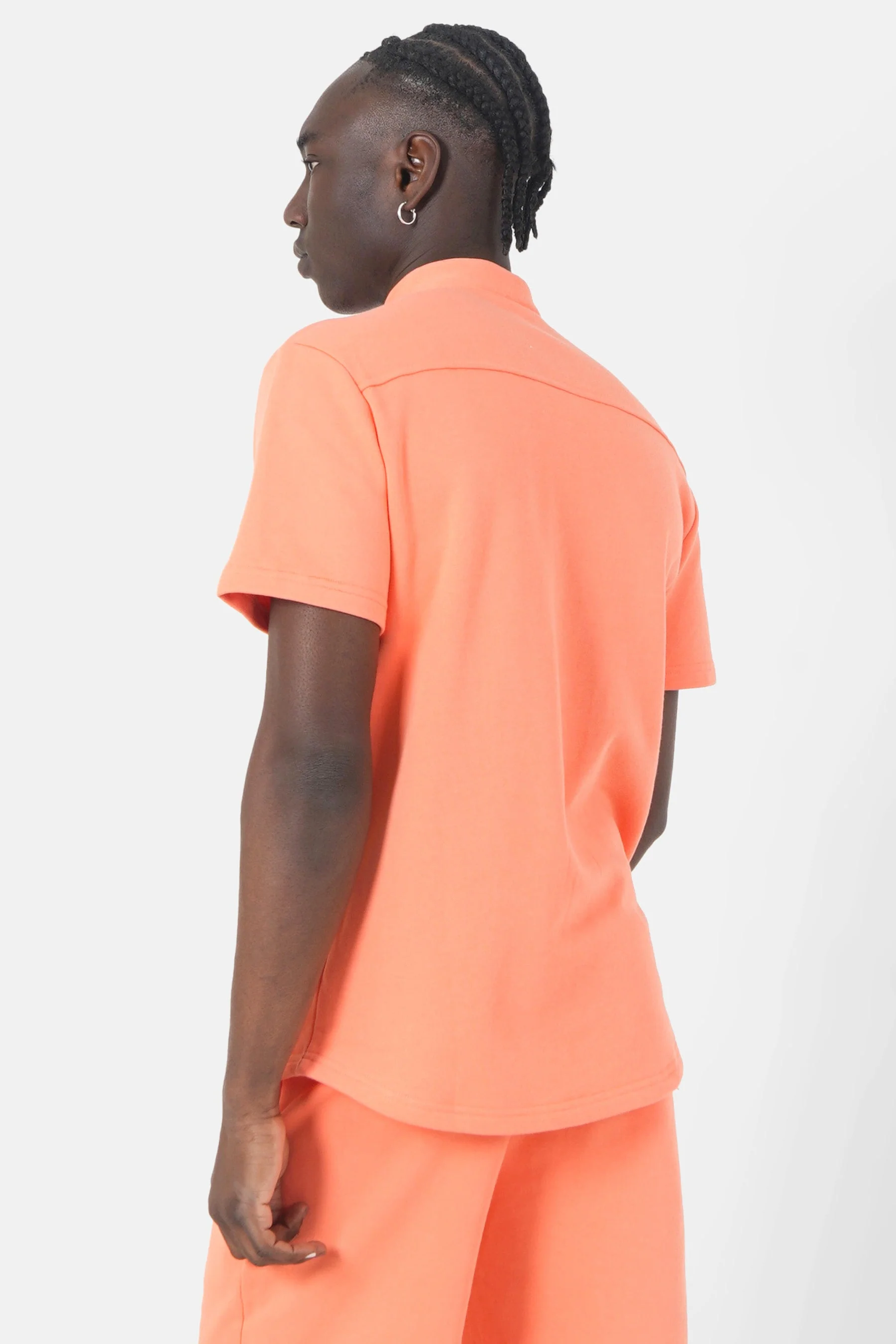 T-shirt boutons brodé Orange - Image 5