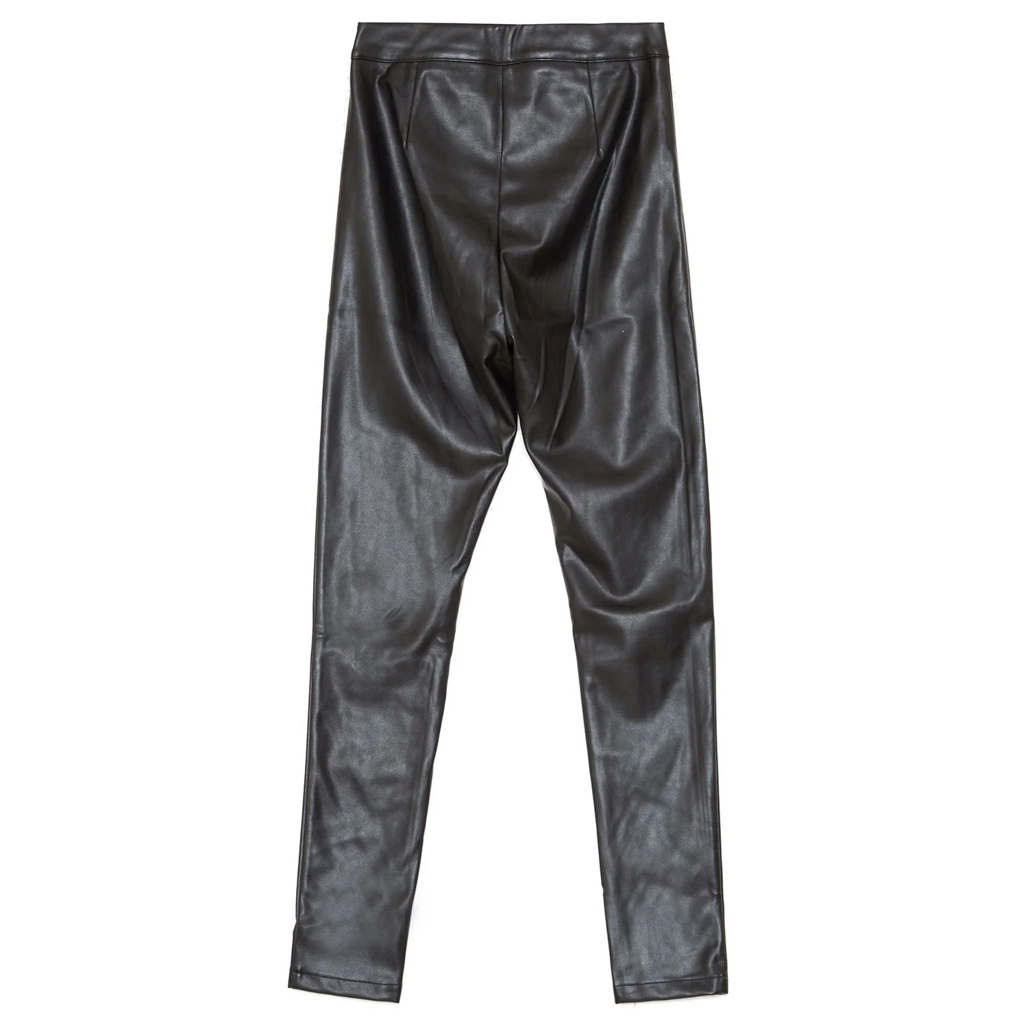 Legging slim simili cuir Noir - Image 5