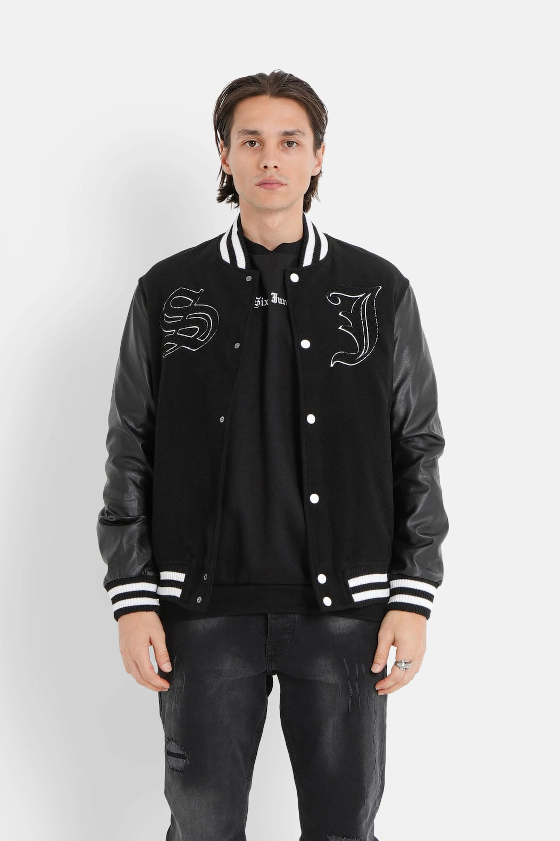 SKULL varsity jacket