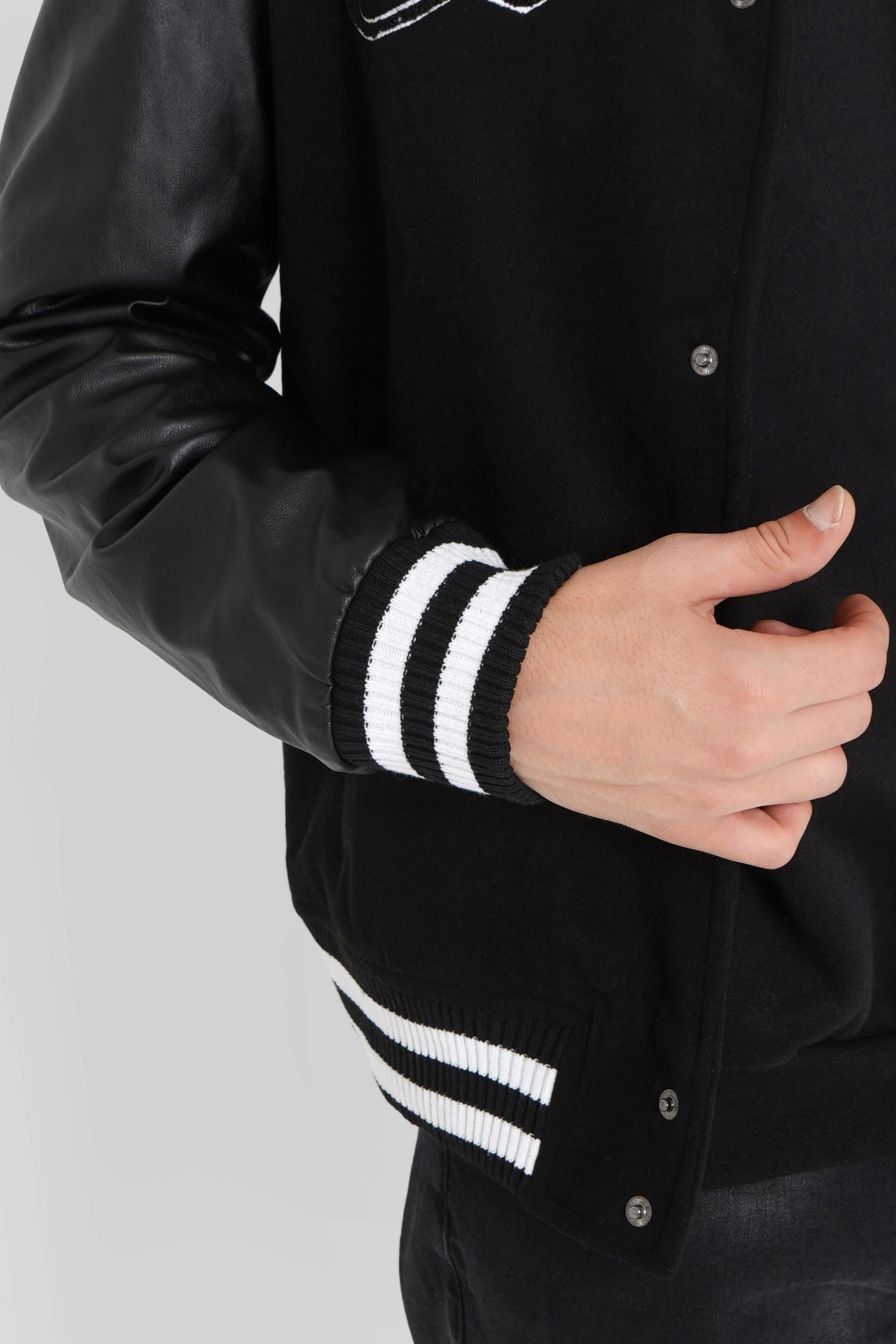 SKULL varsity jacket - Image 4