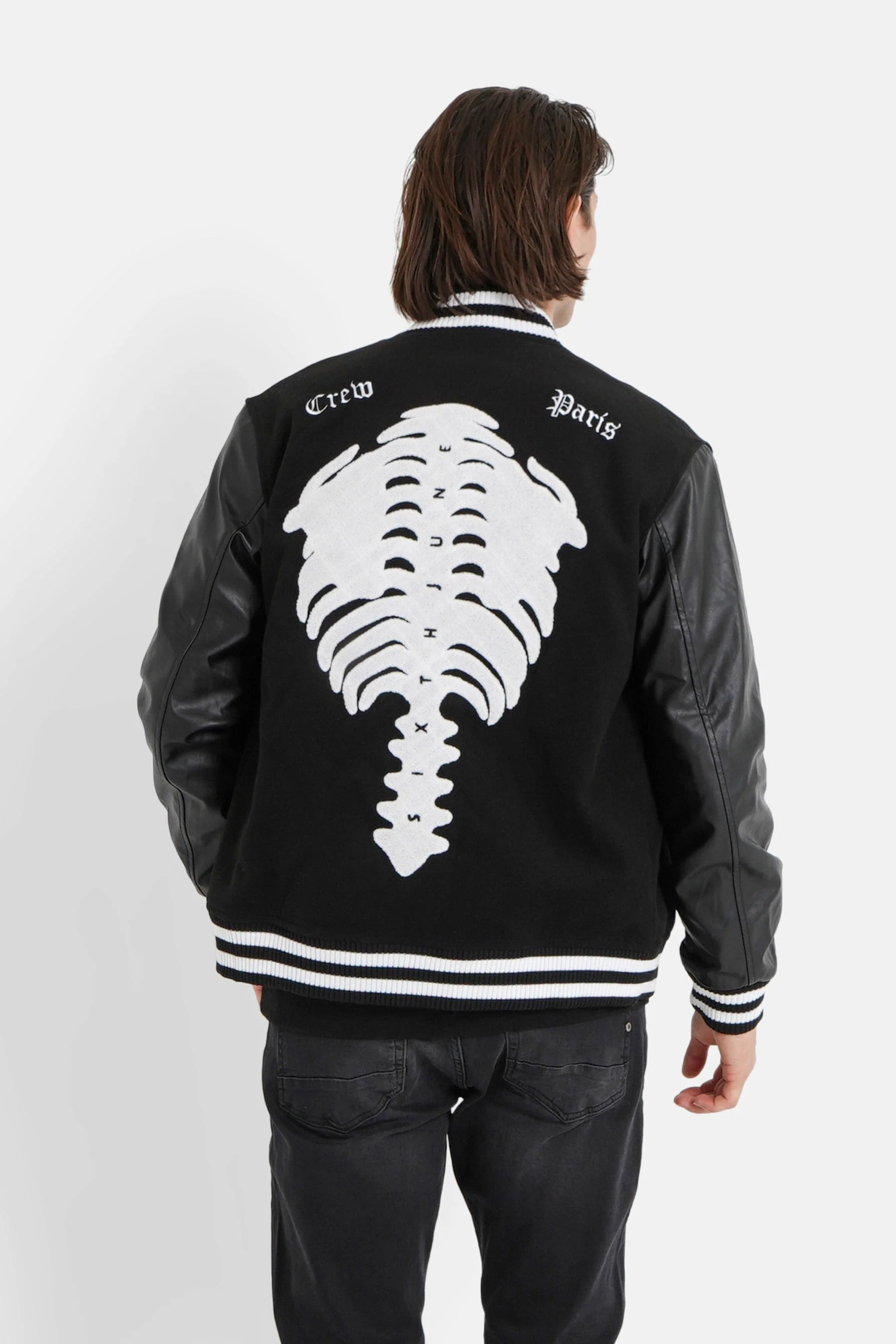 SKULL varsity jacket - Image 5