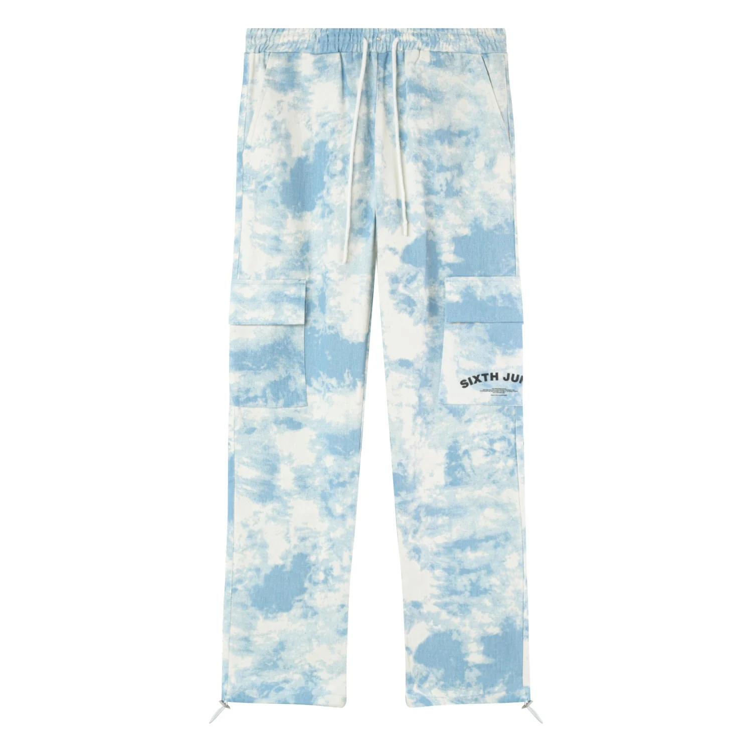 Pantalon cargo ciel Bleu clair - Image 6