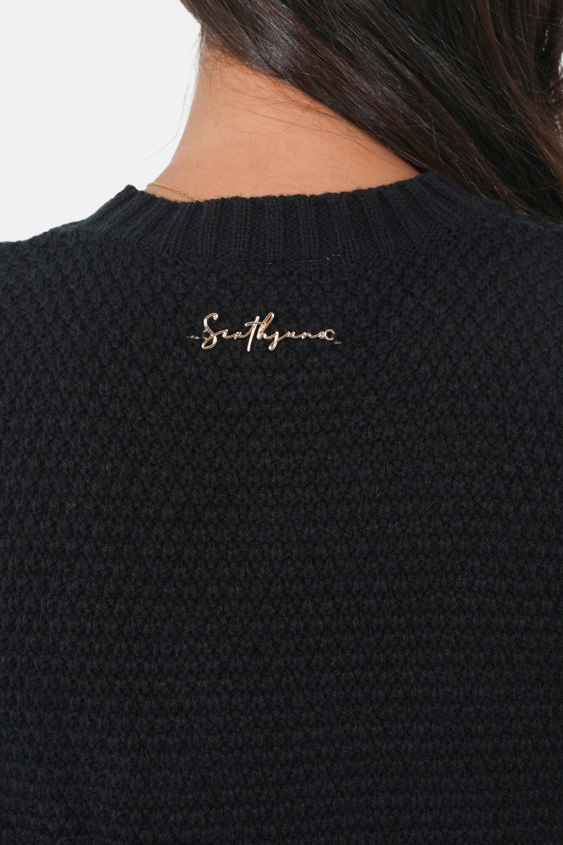 KNITTED laced w/s top - Image 3