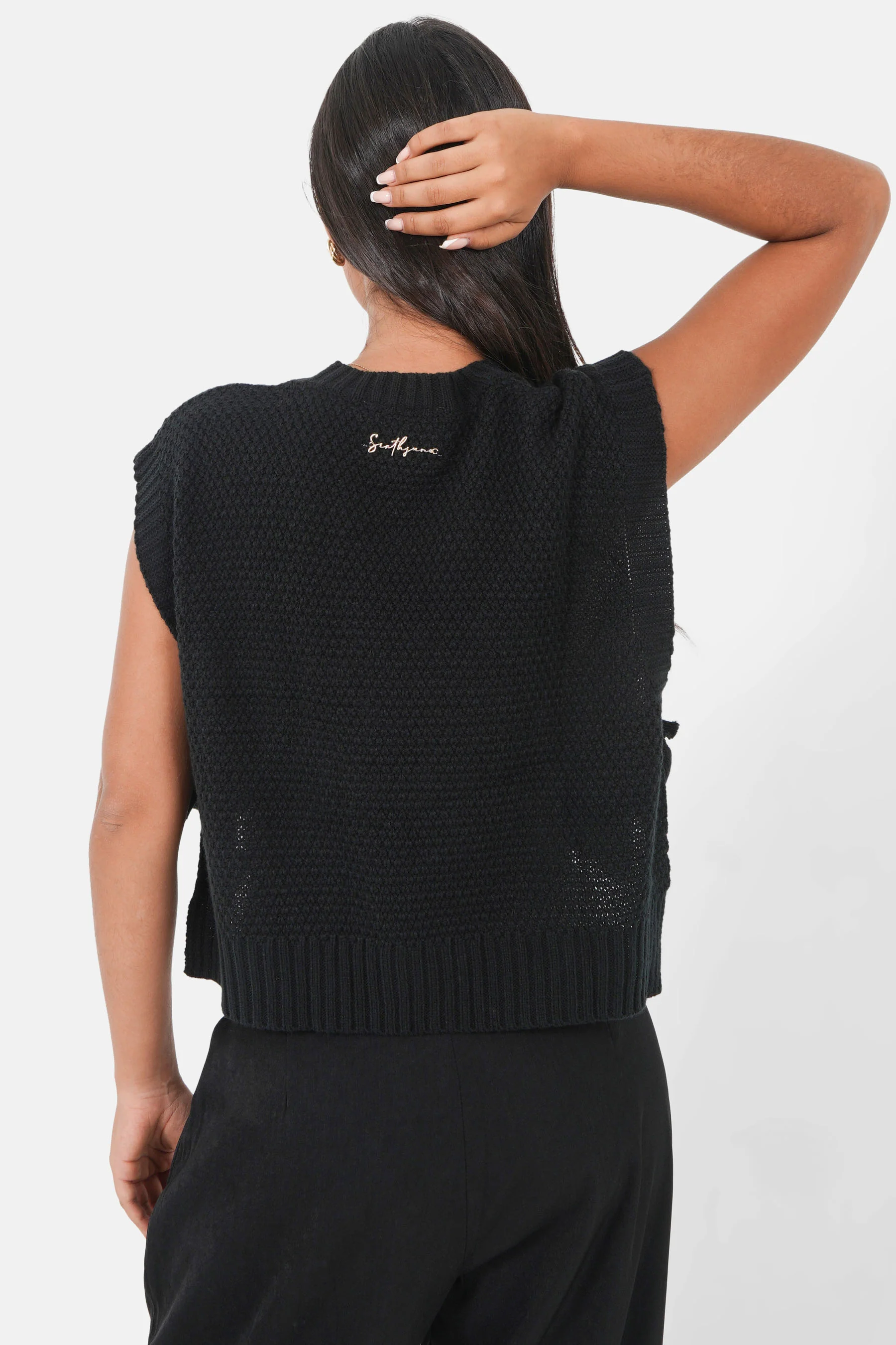 KNITTED laced w/s top - Image 5