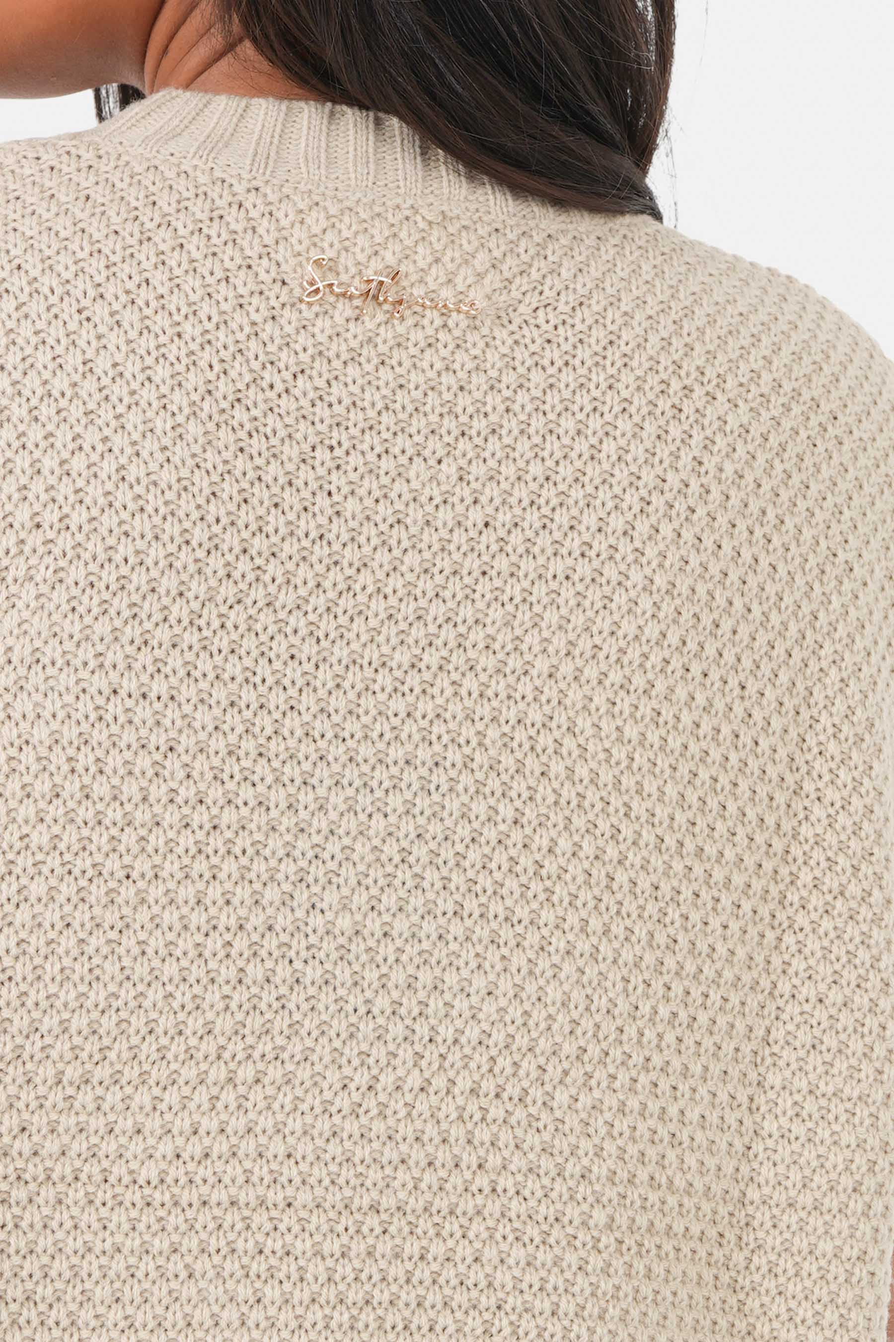 KNITTED laced w/s top - Image 3