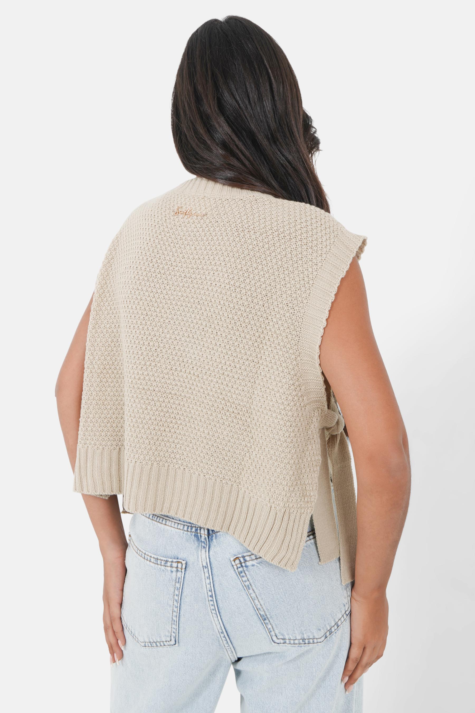 KNITTED laced w/s top - Image 5