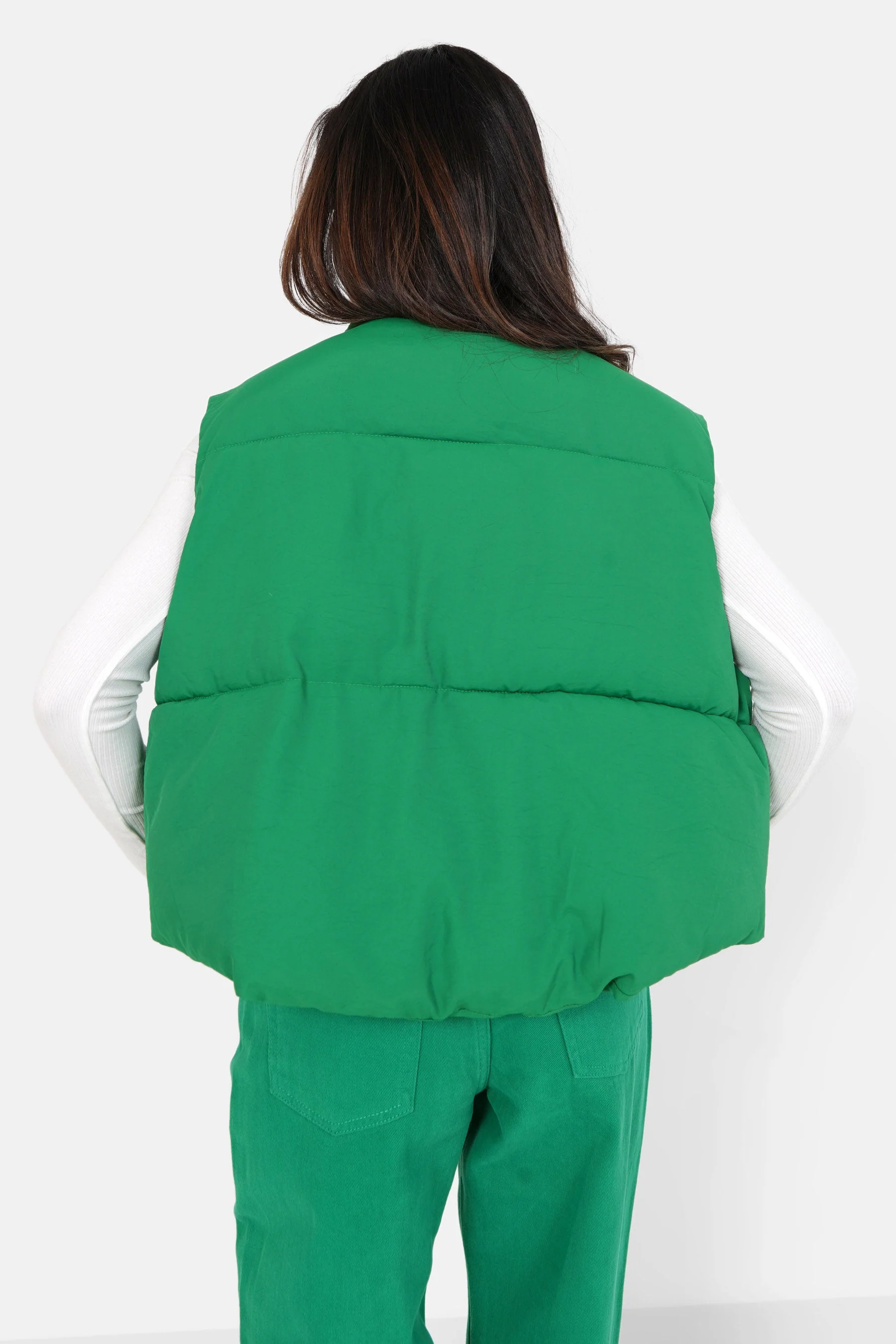 COLORFUL sleeveless puffer jacket - Image 5