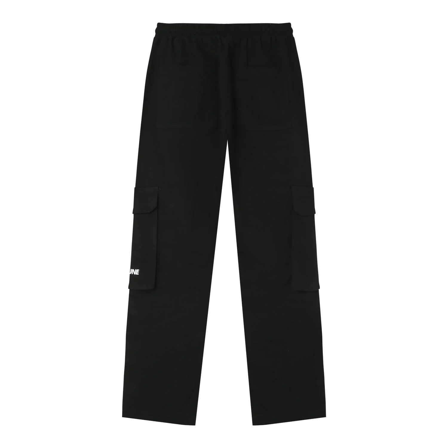 Pantalon cargo boutons chevilles Noir - Image 6
