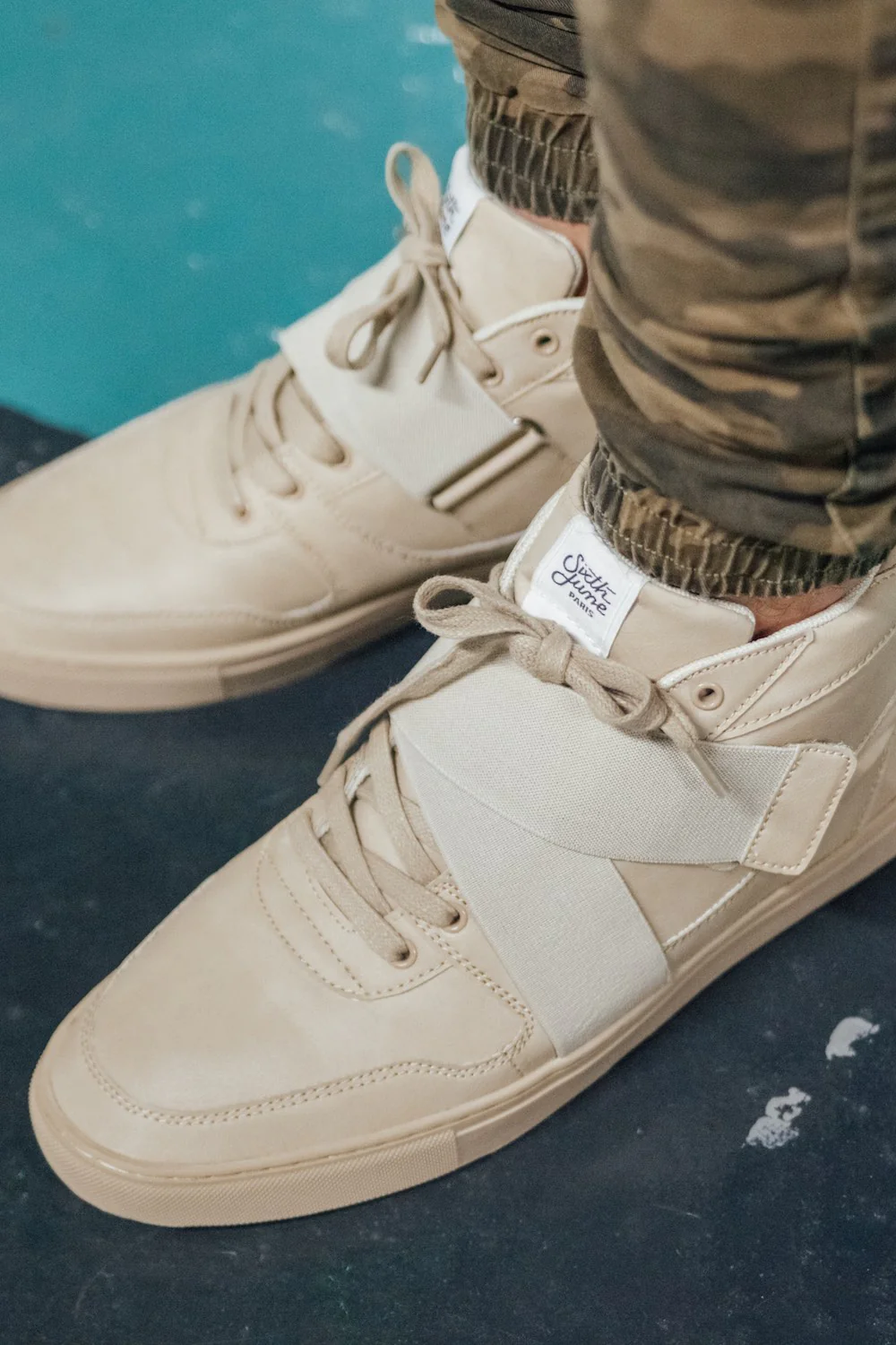 Sneakers Nation Strap beige - Image 3