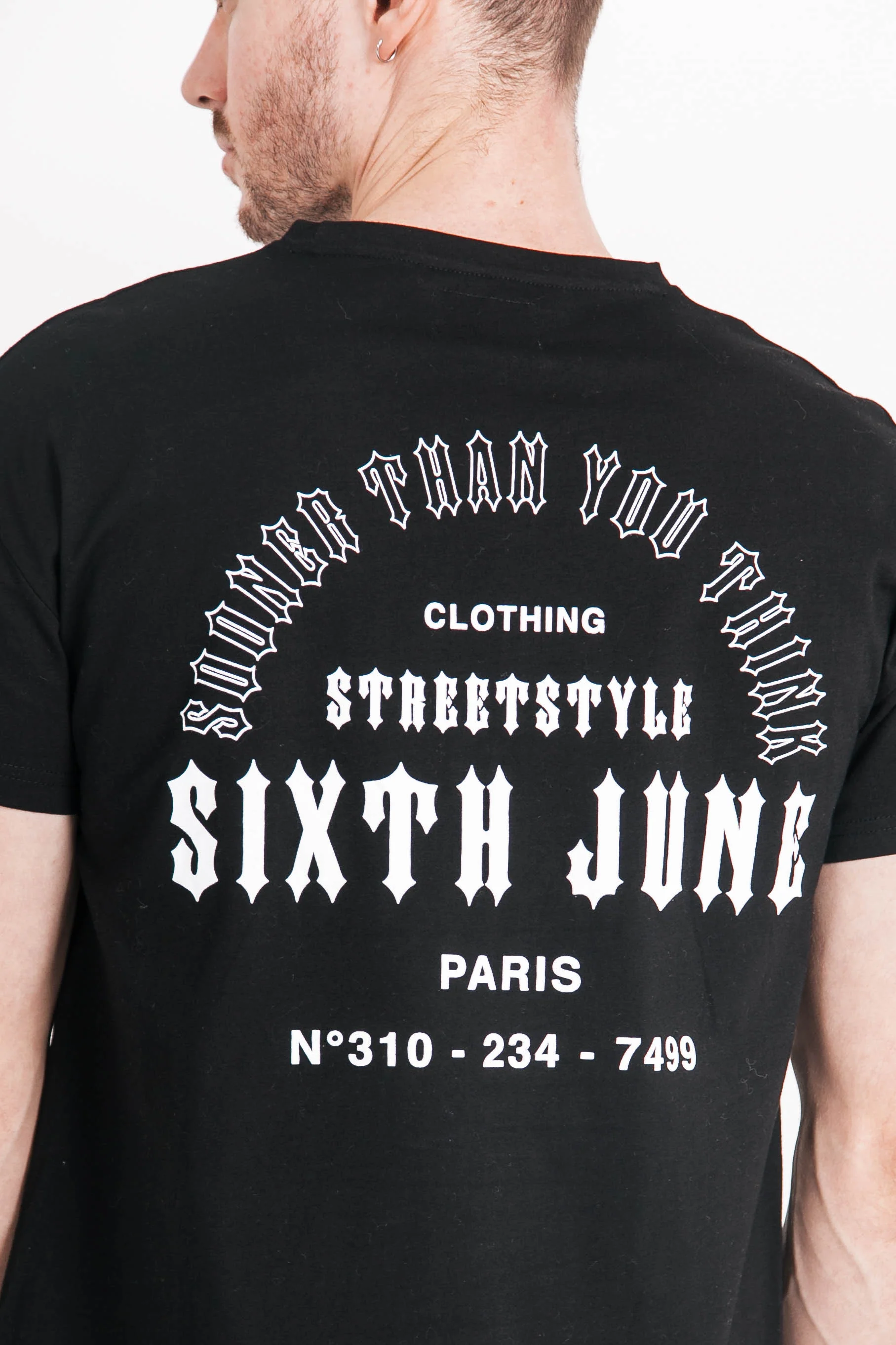 T-shirt Sooner than you think noir - Image 3