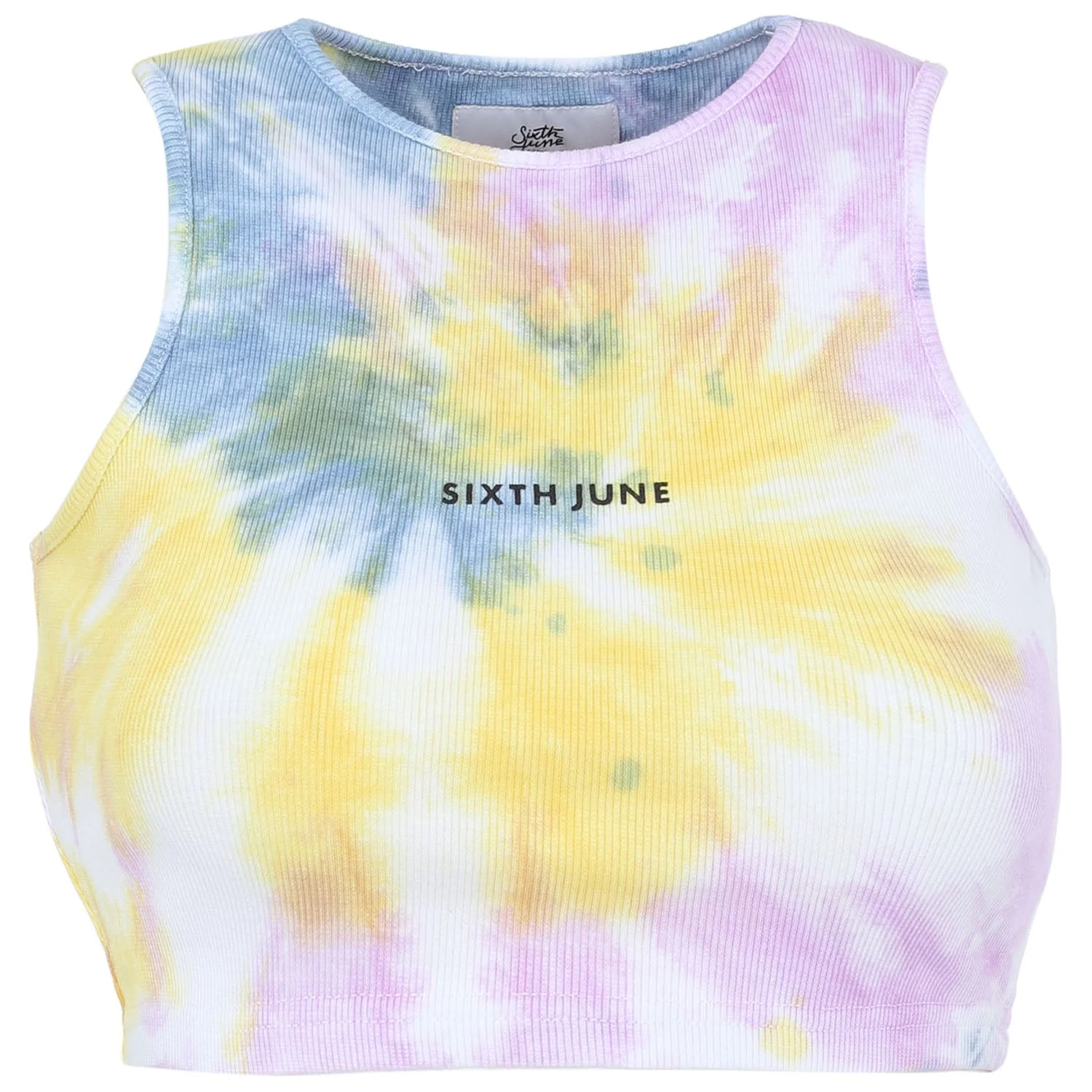 Top court tie dye spiral Bleu - Image 6