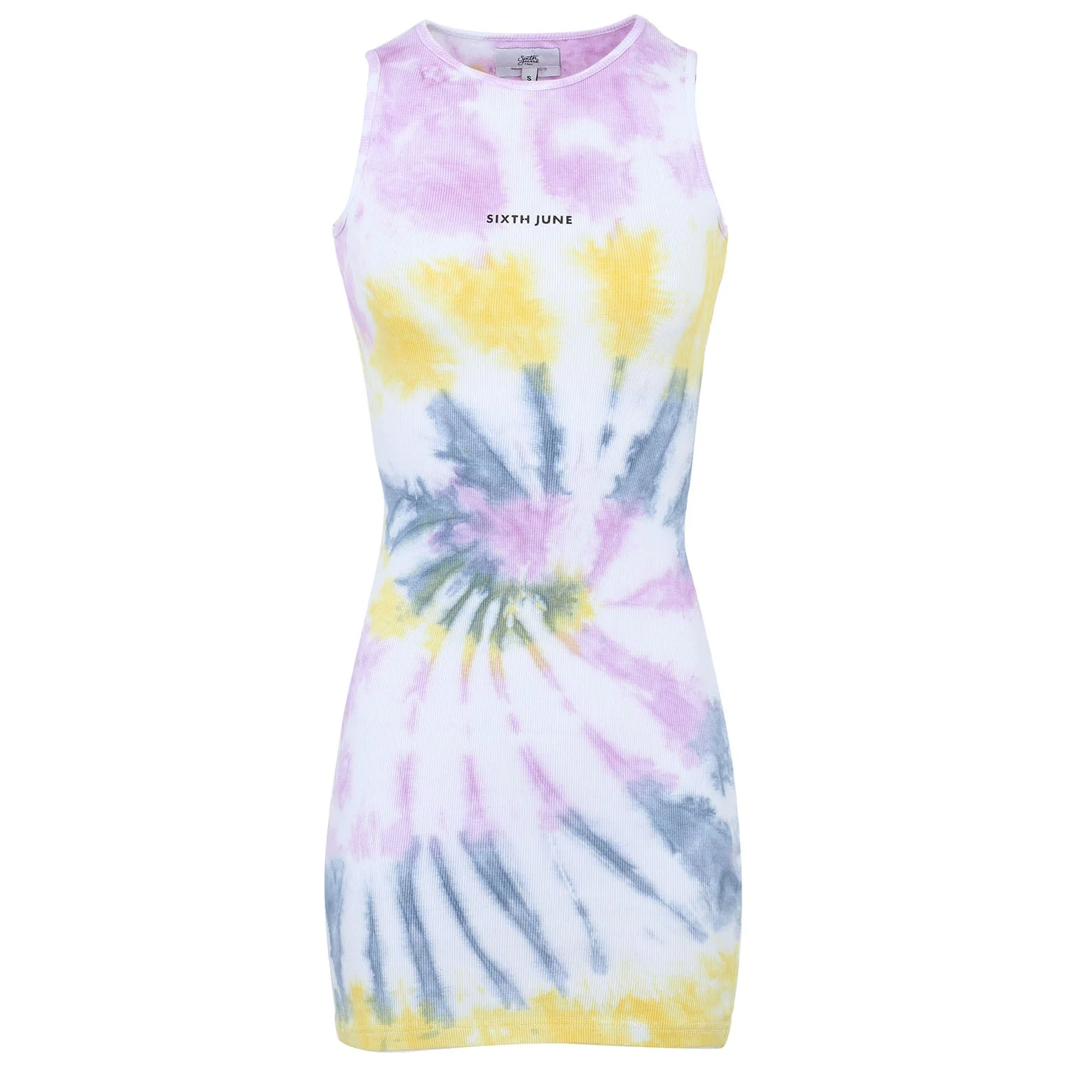 Robe tie dye spiral Bleu - Image 5