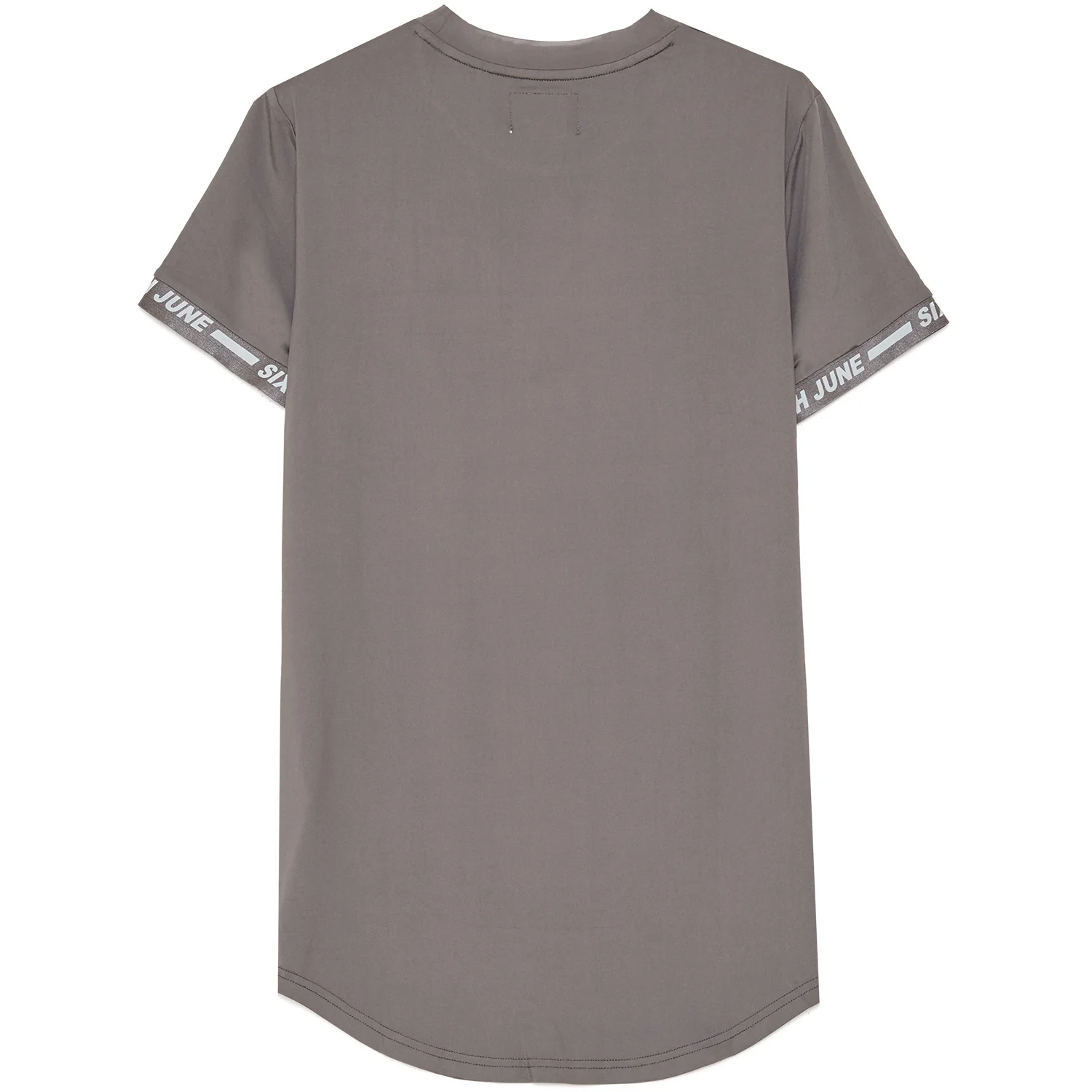 T-shirt maillot logo manche Gris - Image 6