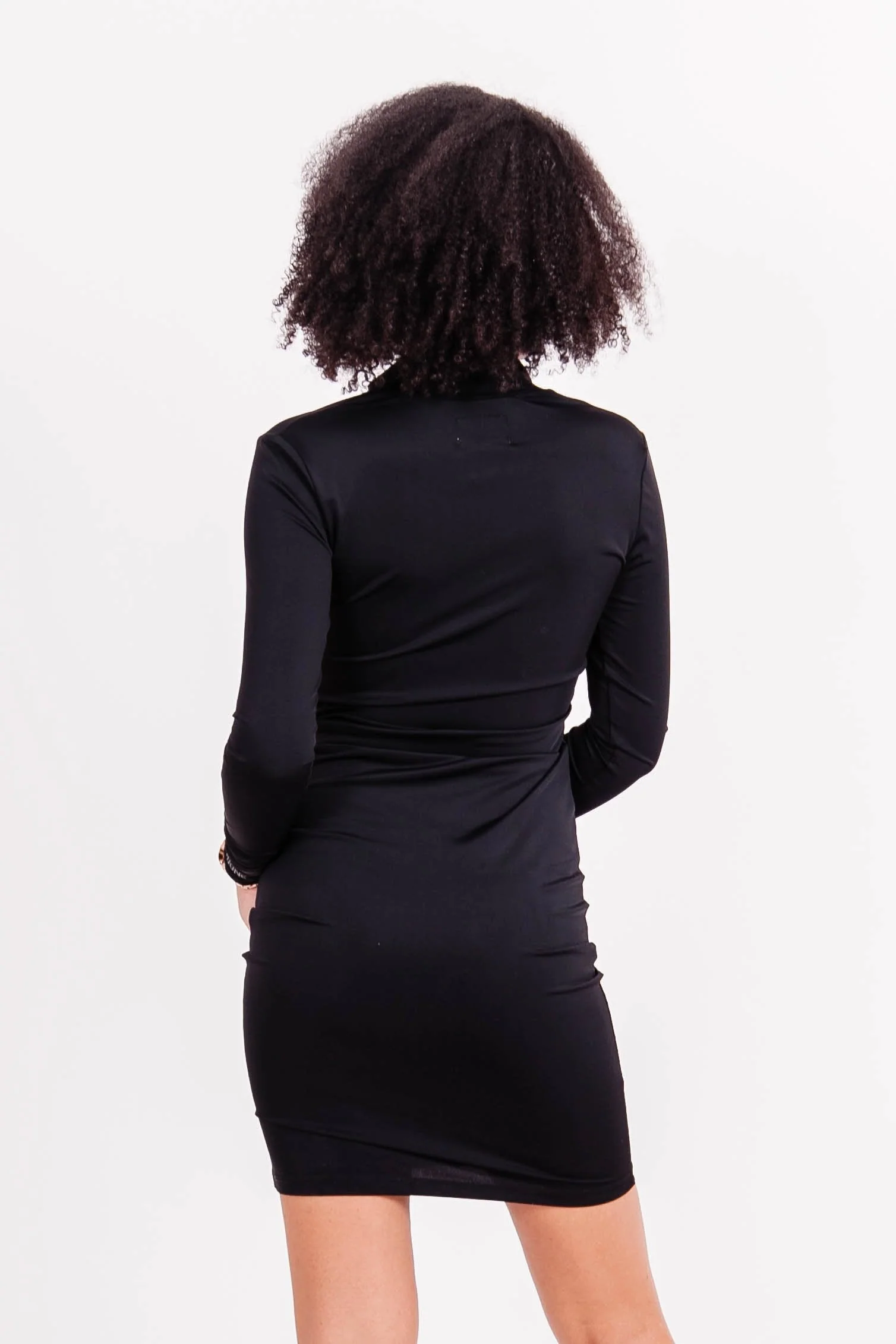 Robe zip lycra noir - Image 4