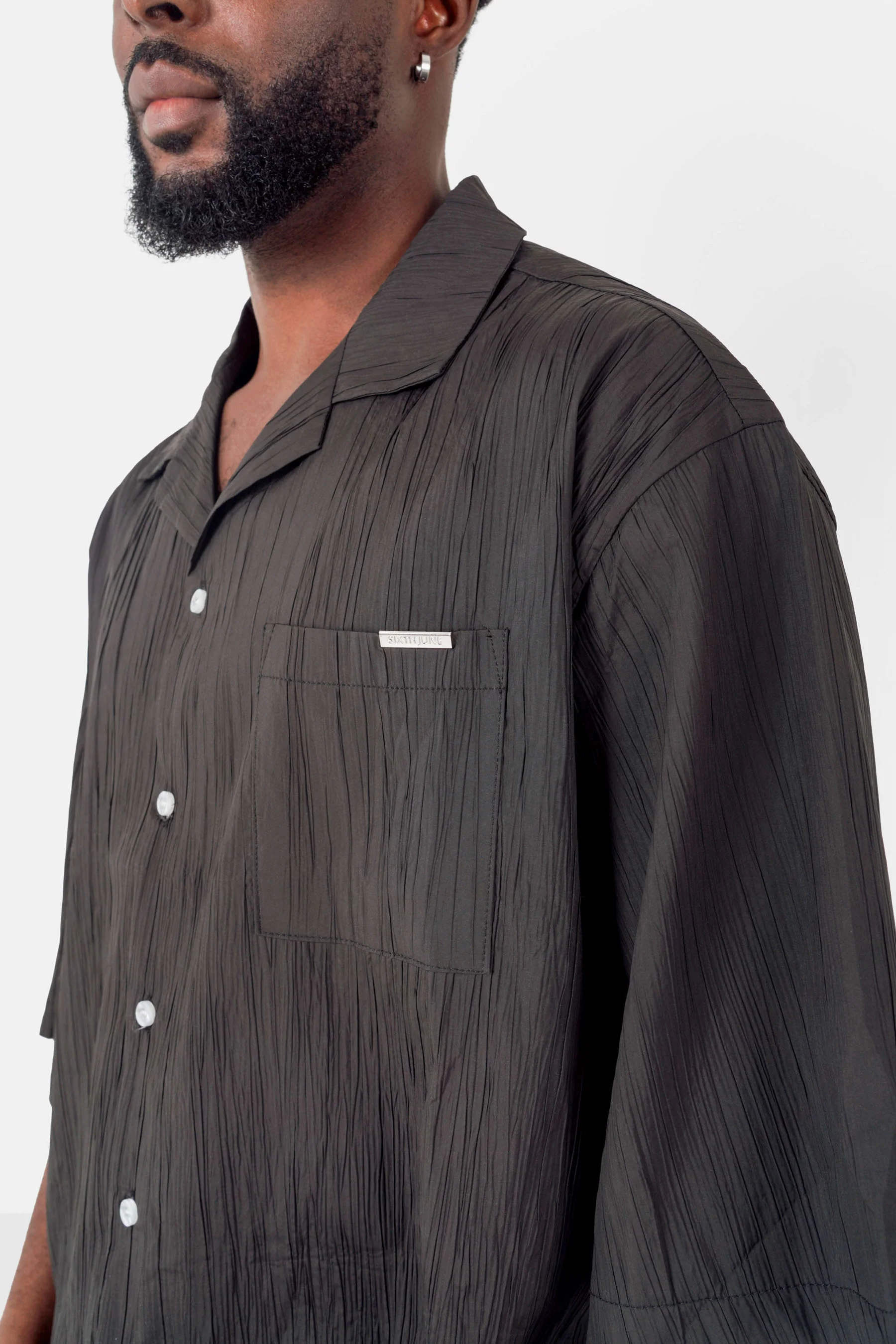 TEXTURED s/s shirt - Image 3