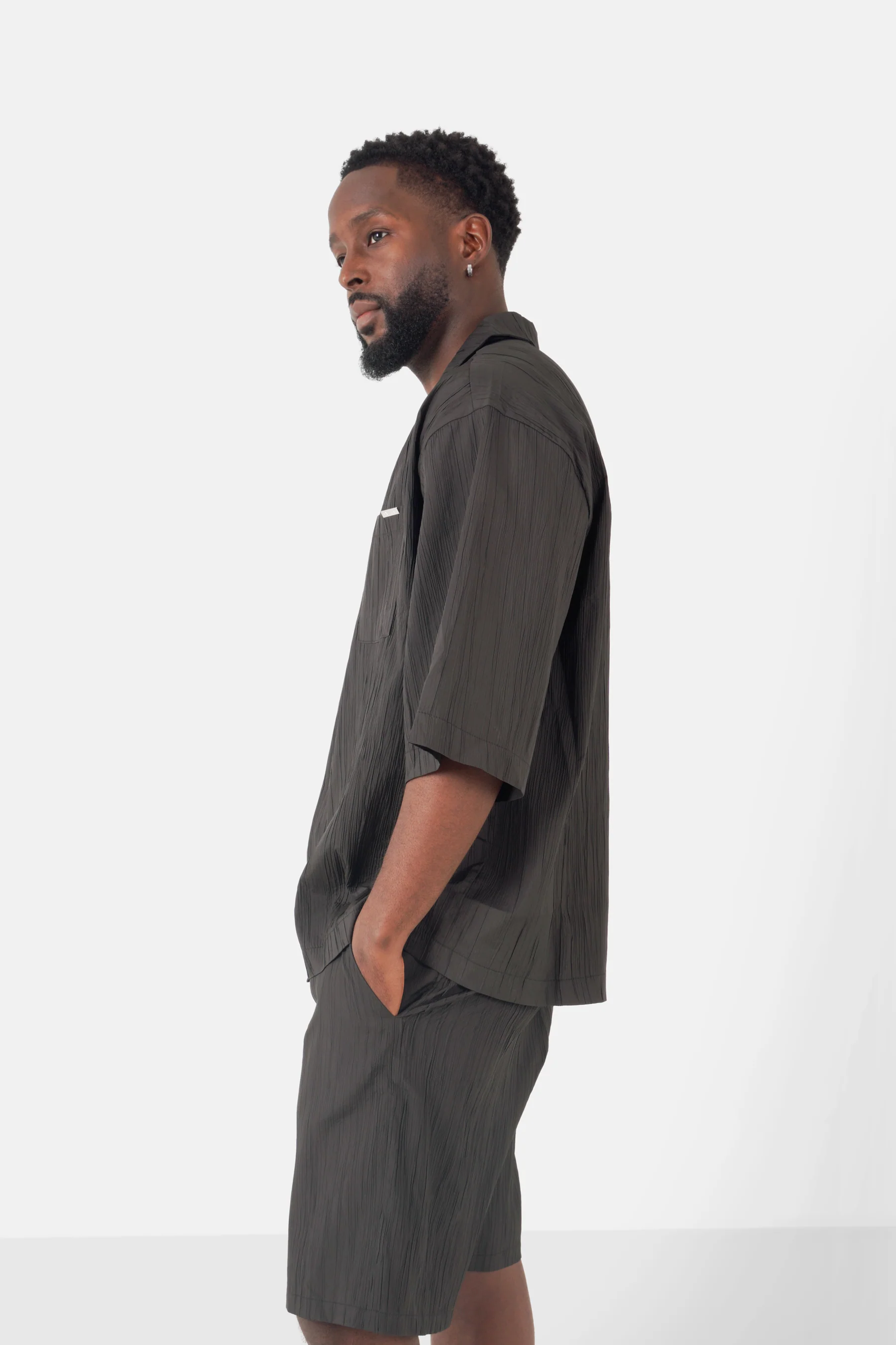 TEXTURED s/s shirt - Image 4