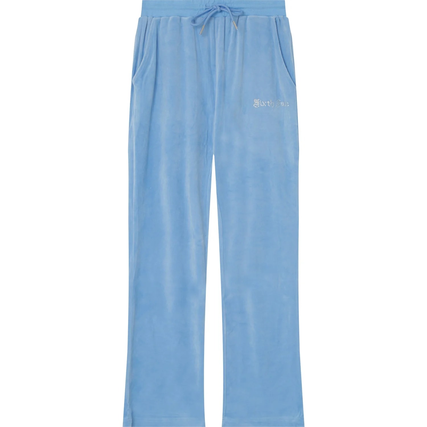 Jogging droit velours Bleu - Image 6