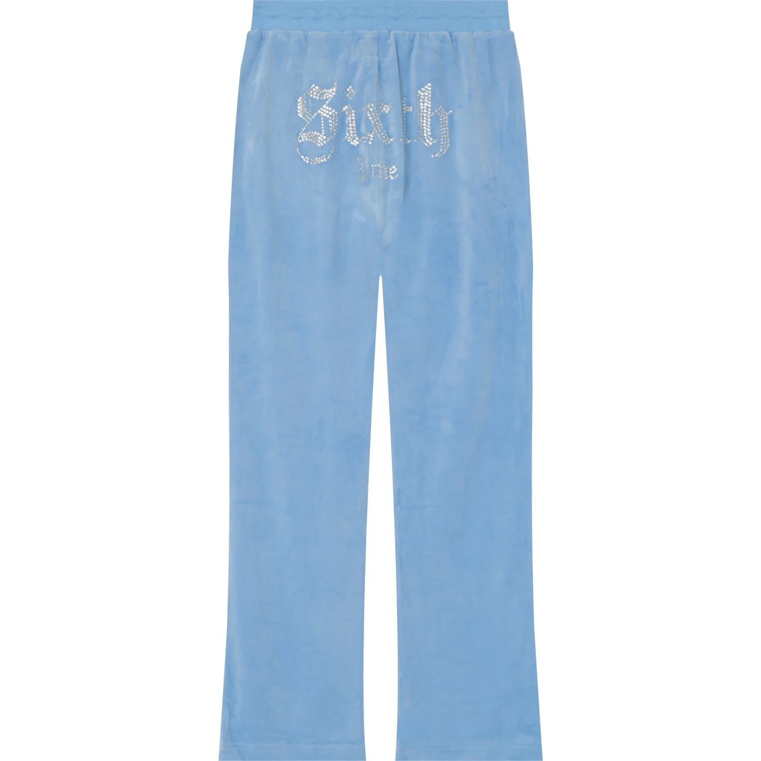 Jogging droit velours Bleu - Image 7