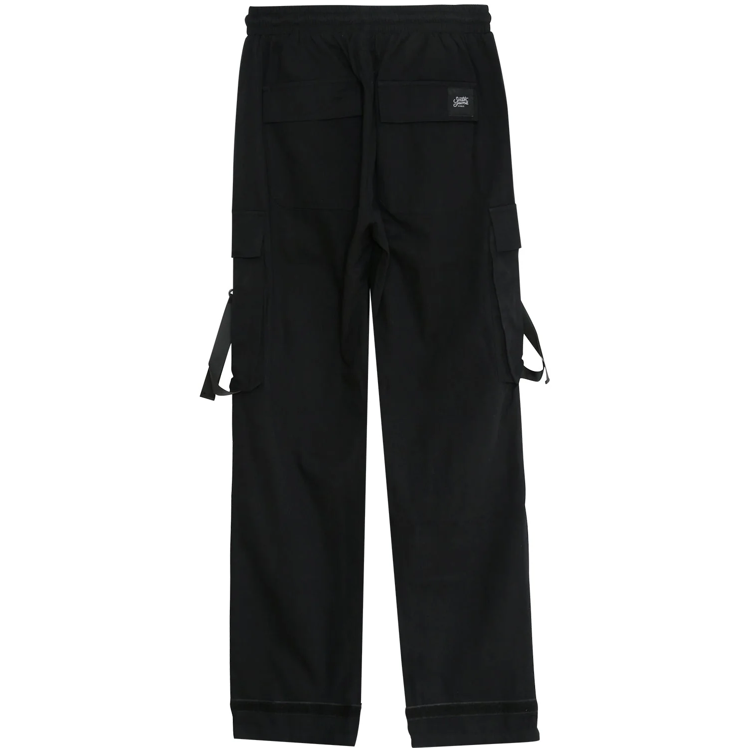 Pantalon cargo sangles Noir - Image 7