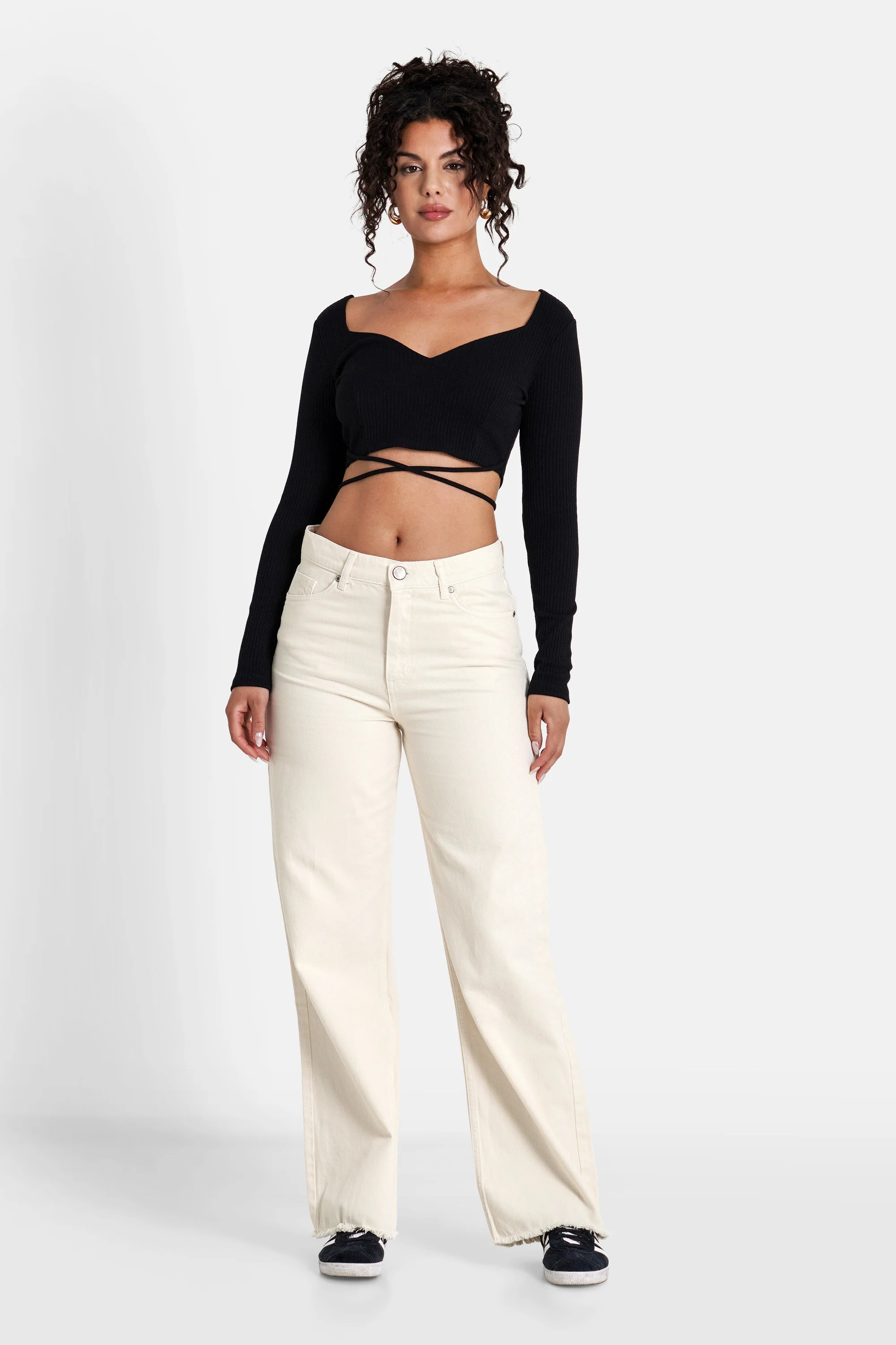 STRAP laced l/s top - Image 2