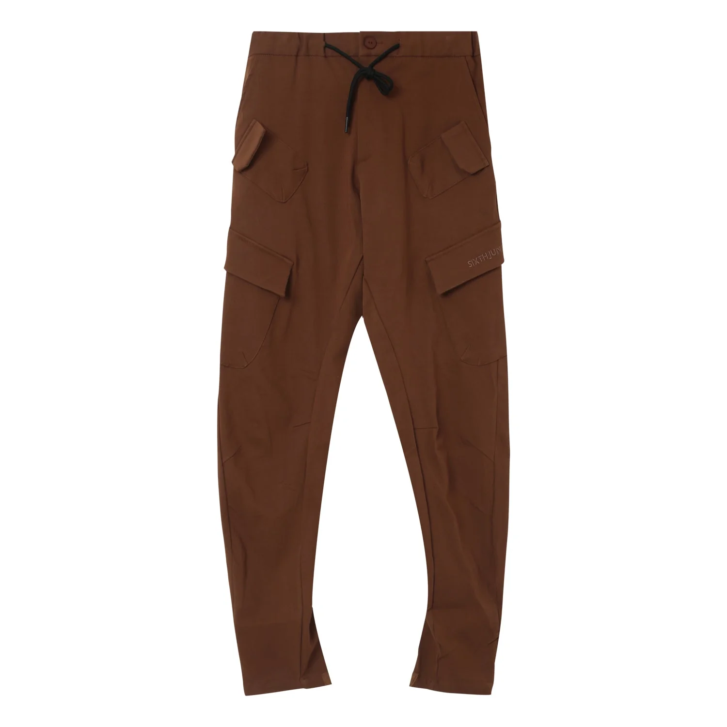Pantalon cargo poches avant Marron foncé - Image 6