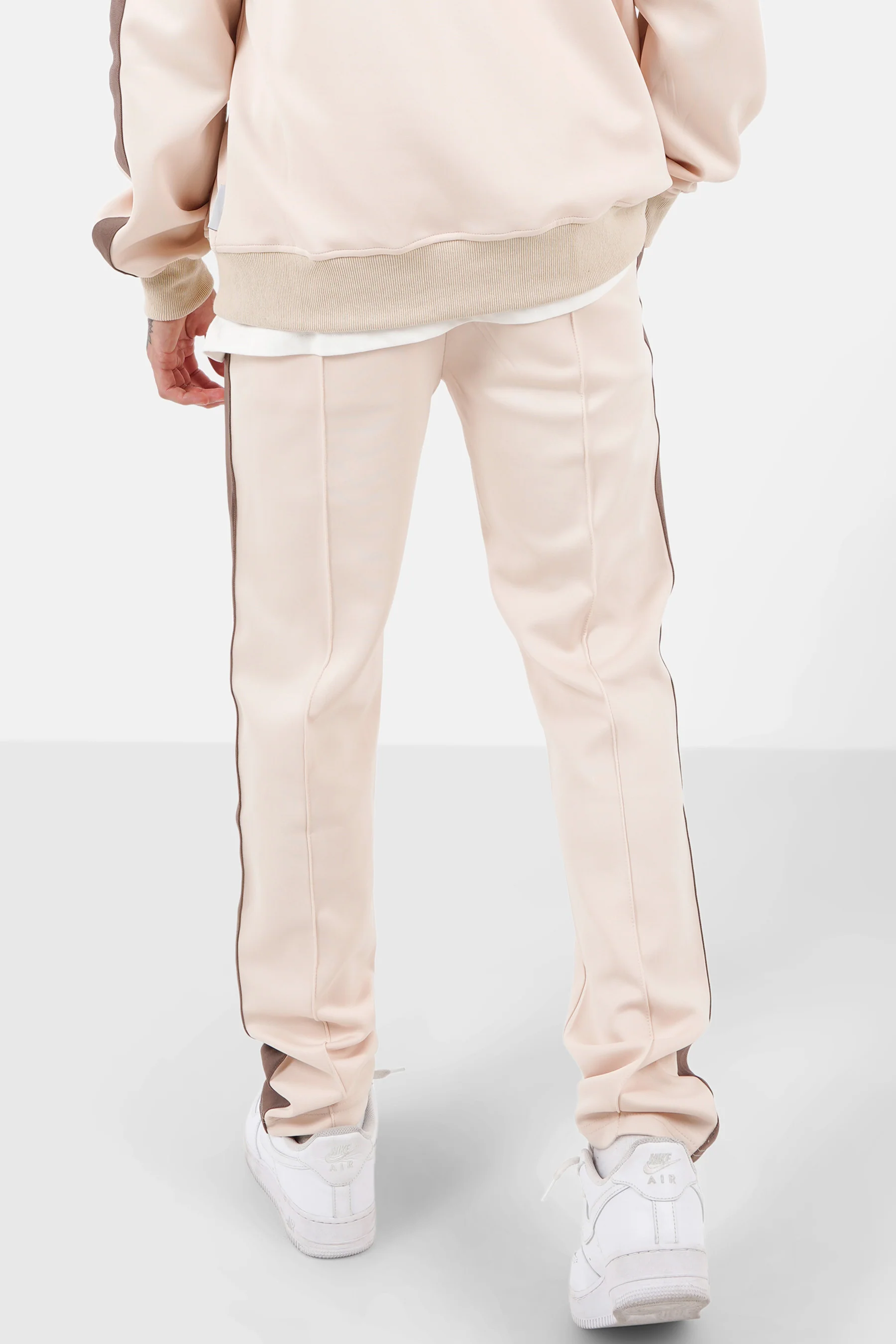 Jogging bandes Beige - Image 5