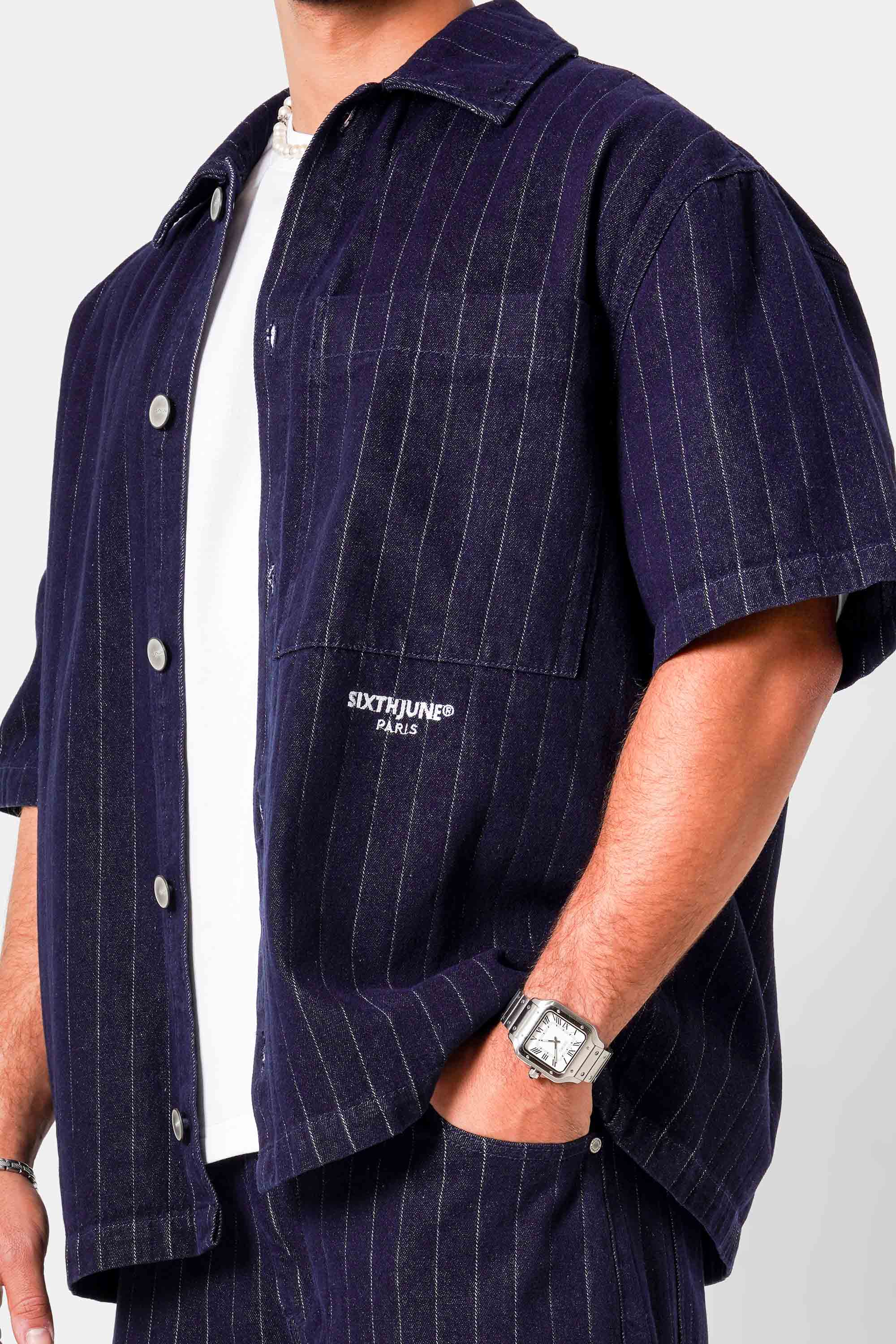 STRIPES baggy s/s shirt - Image 3