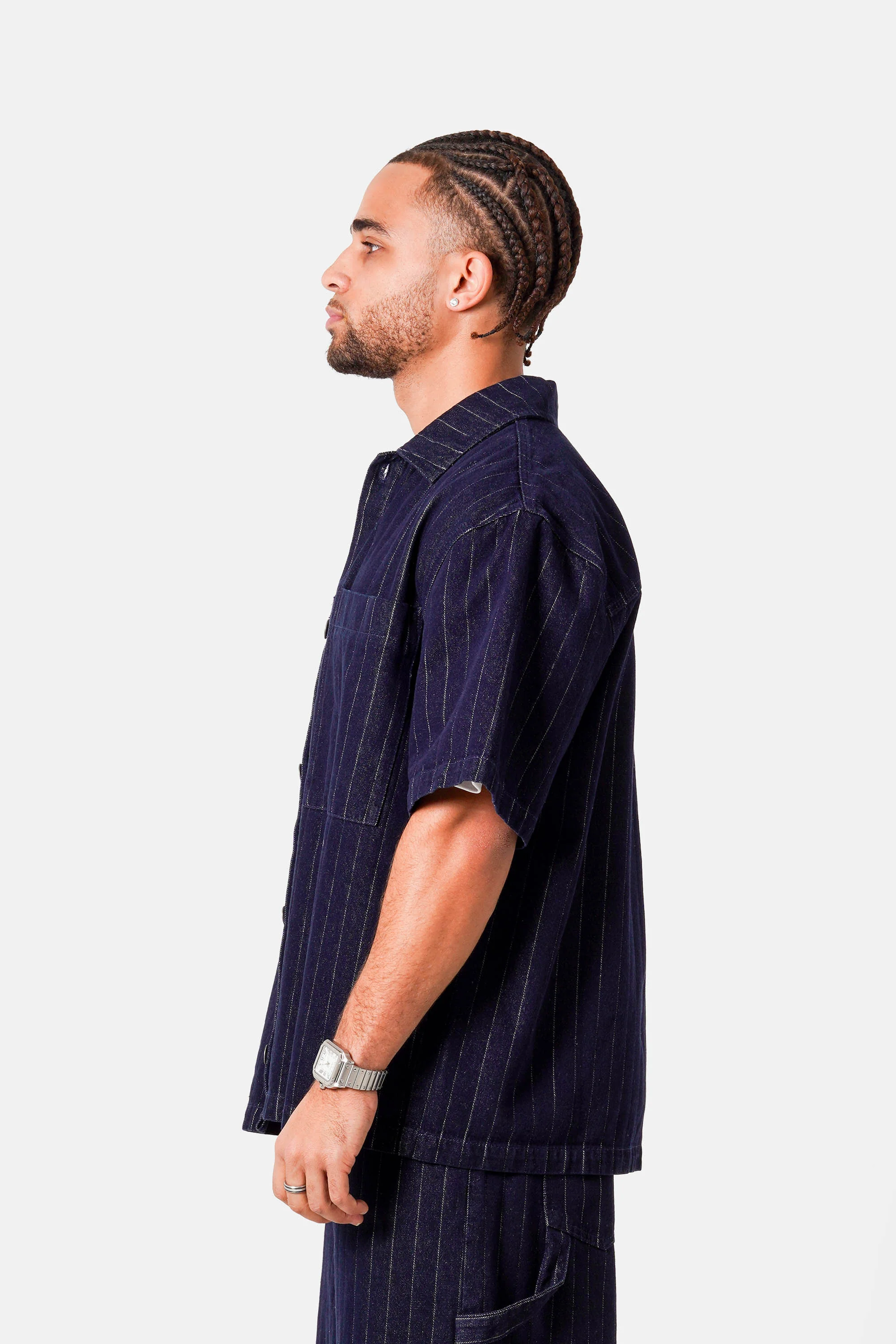 STRIPES baggy s/s shirt - Image 4