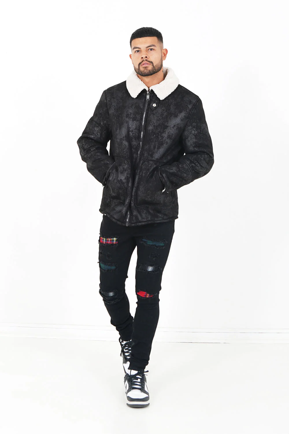 SUEDE bomber jacket - Image 2