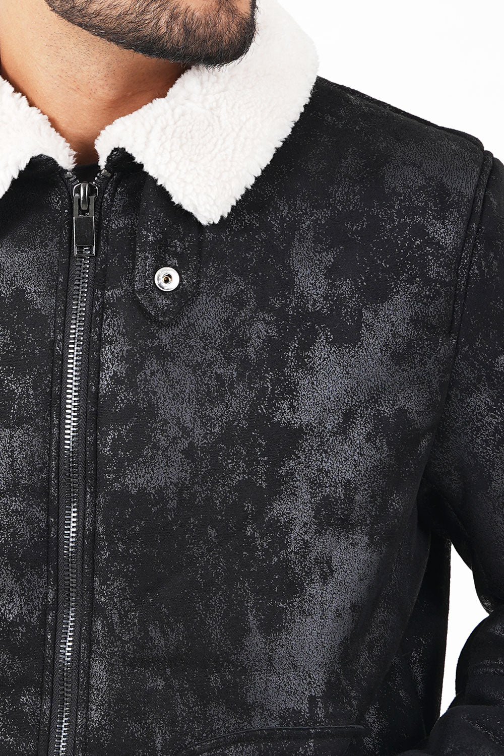 SUEDE bomber jacket - Image 3
