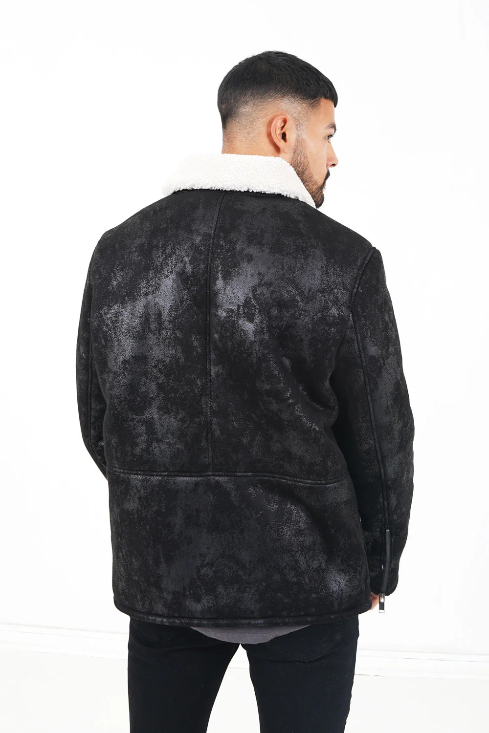 SUEDE bomber jacket - Image 5