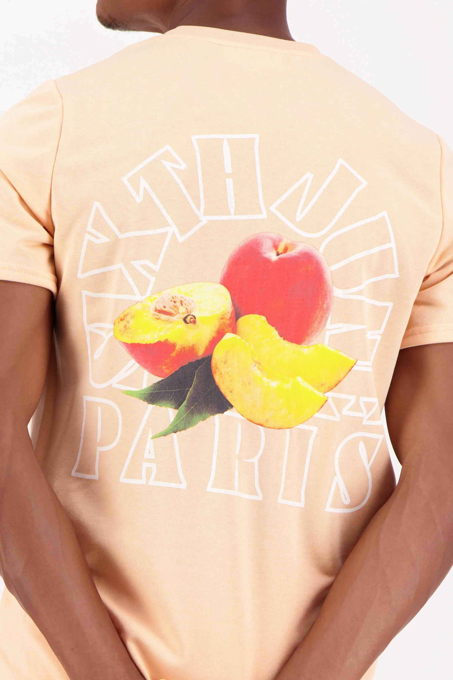 T-shirt imprimé logo fruit Orange - Image 3