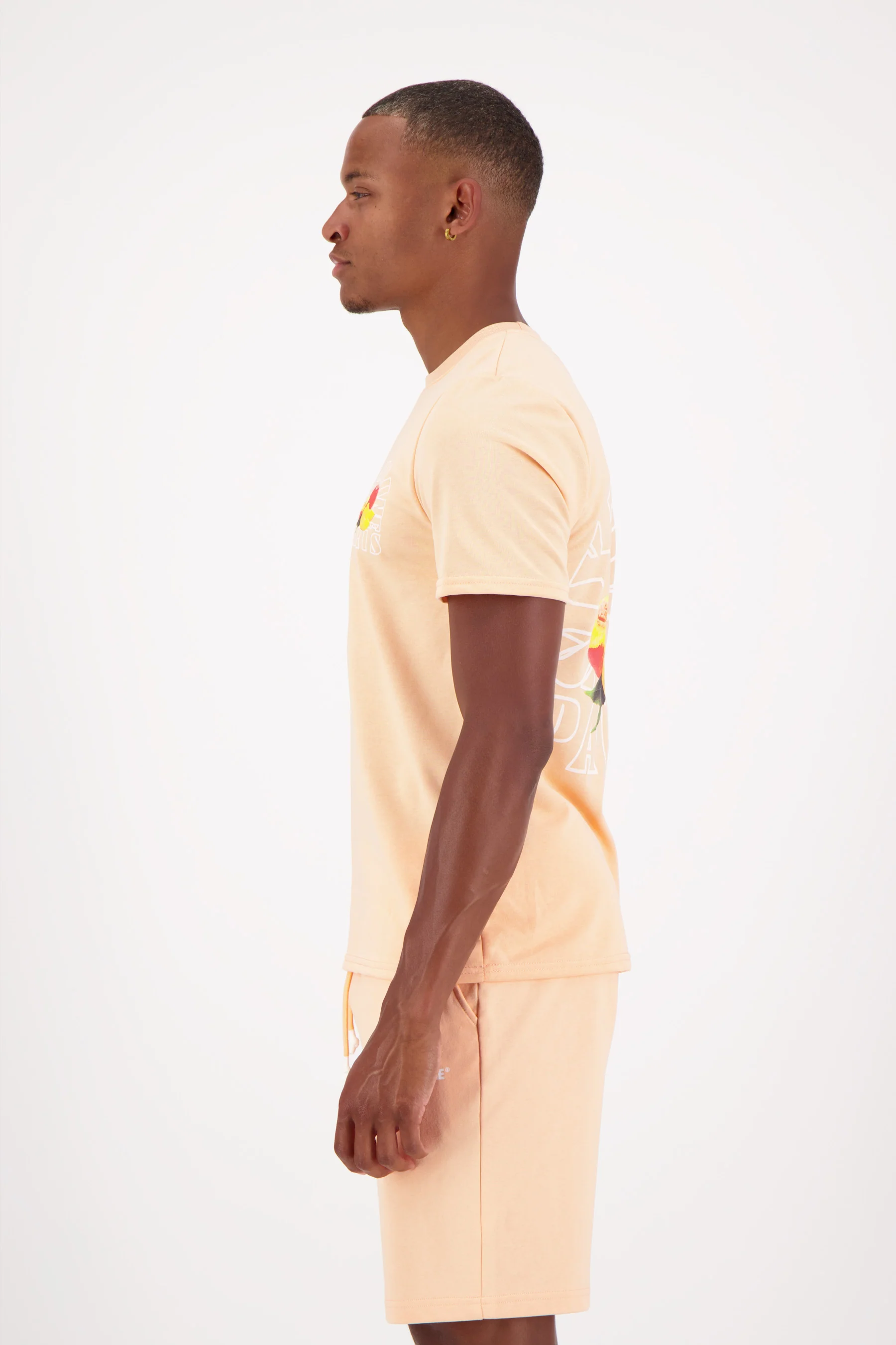 T-shirt imprimé logo fruit Orange - Image 4