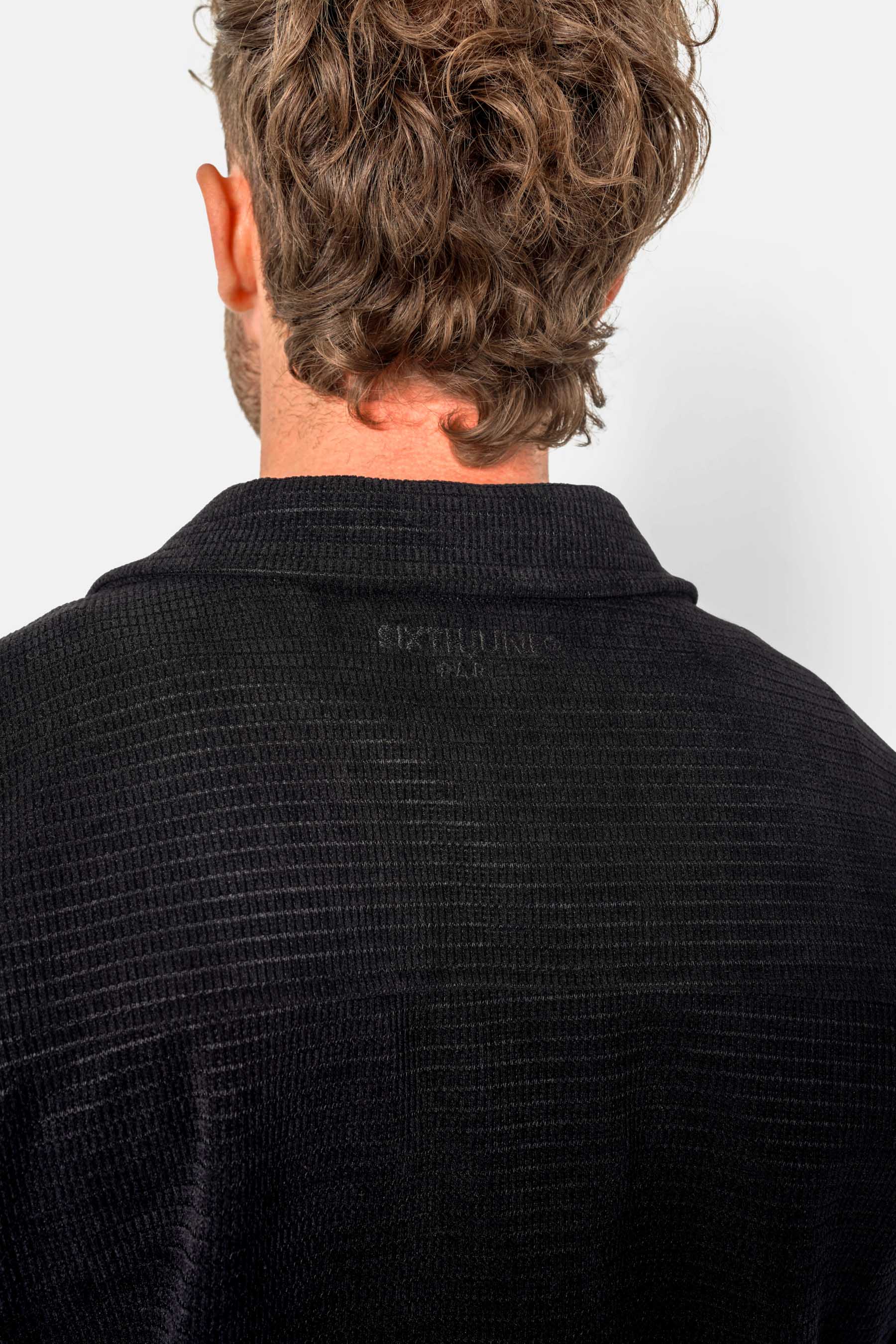 CROCHET textured shirt - Image 3