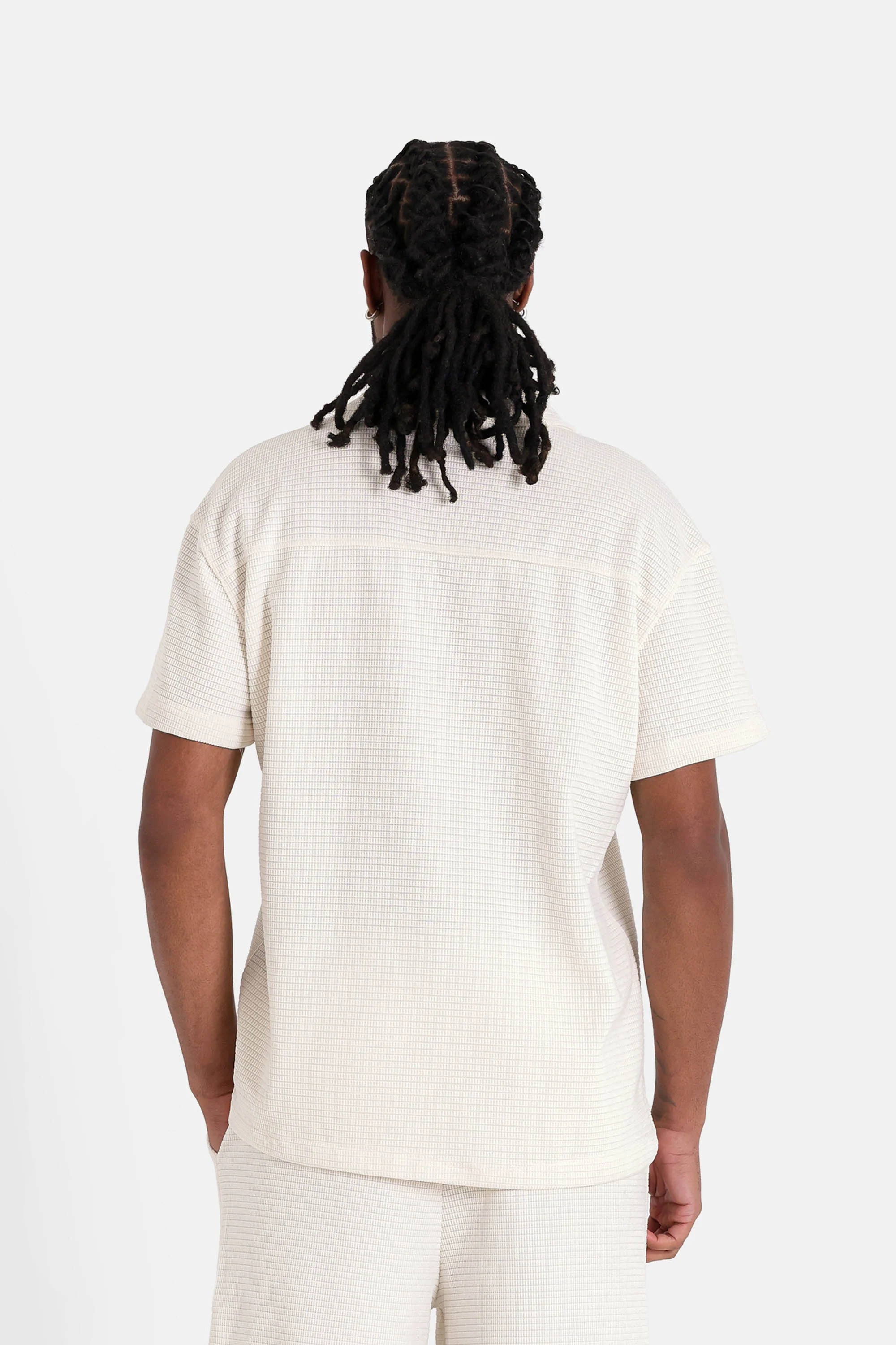 CROCHET textured shirt - Image 5